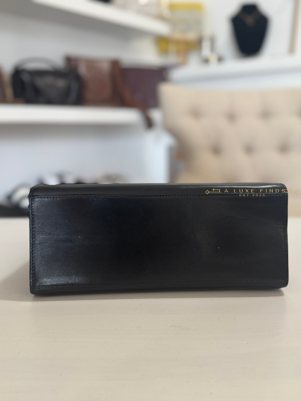 CELINE Gancini Top Handle