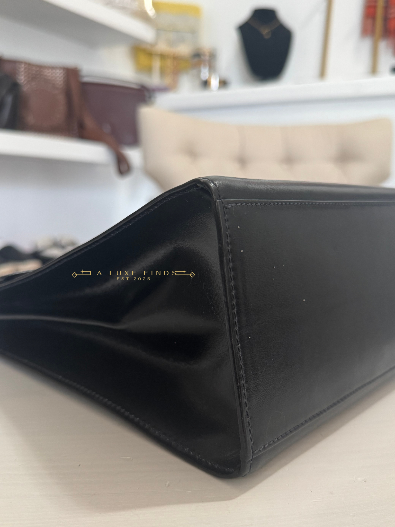 CELINE Gancini Top Handle