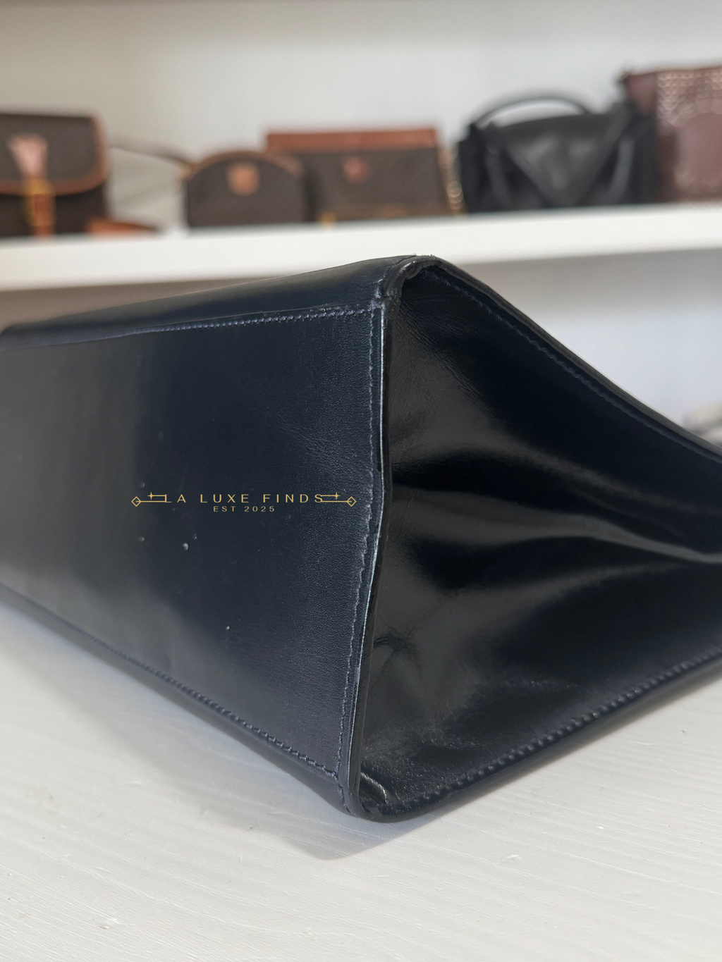 CELINE Gancini Top Handle