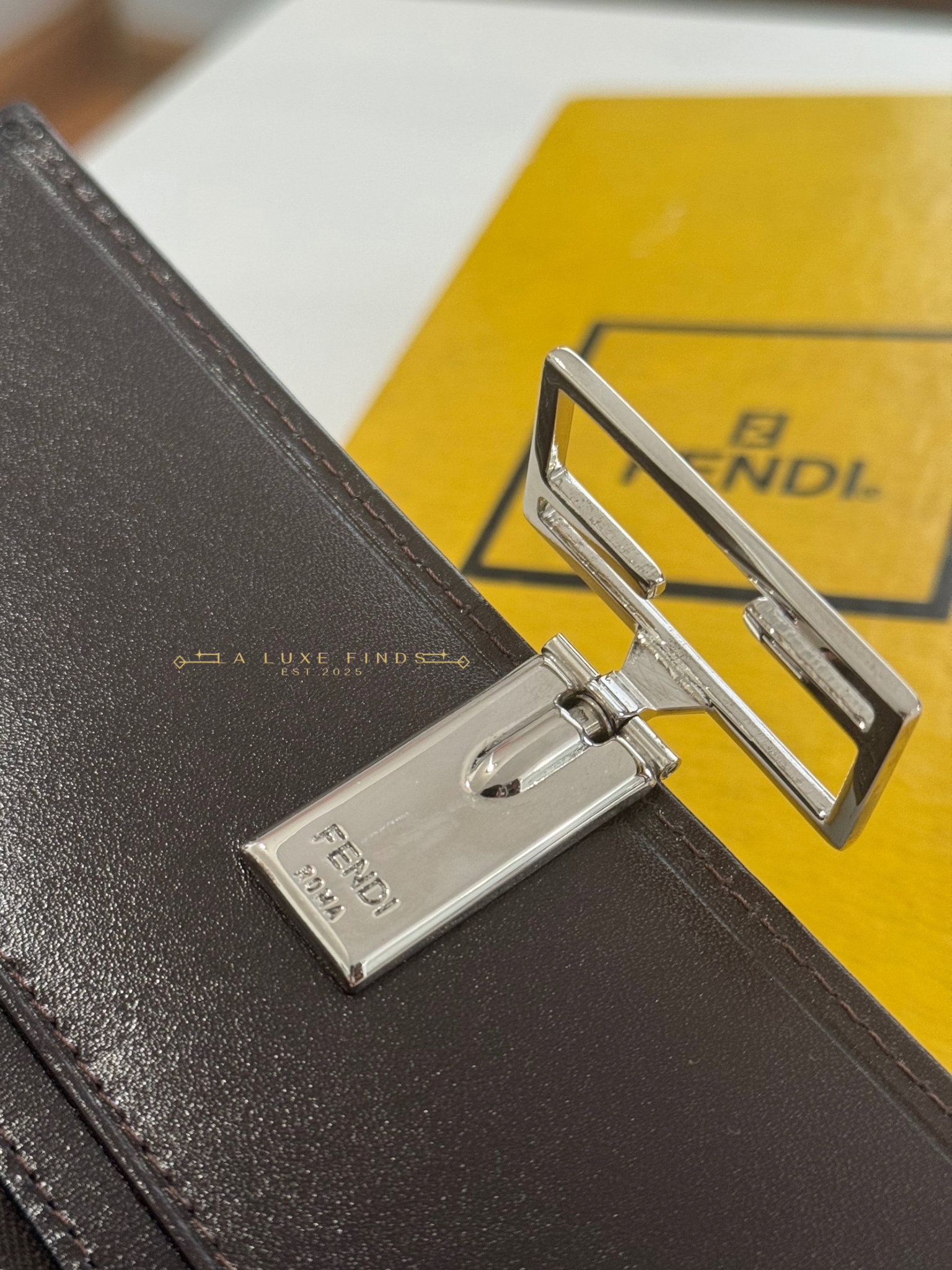 FENDI Zucca Bi-fold Long Wallet