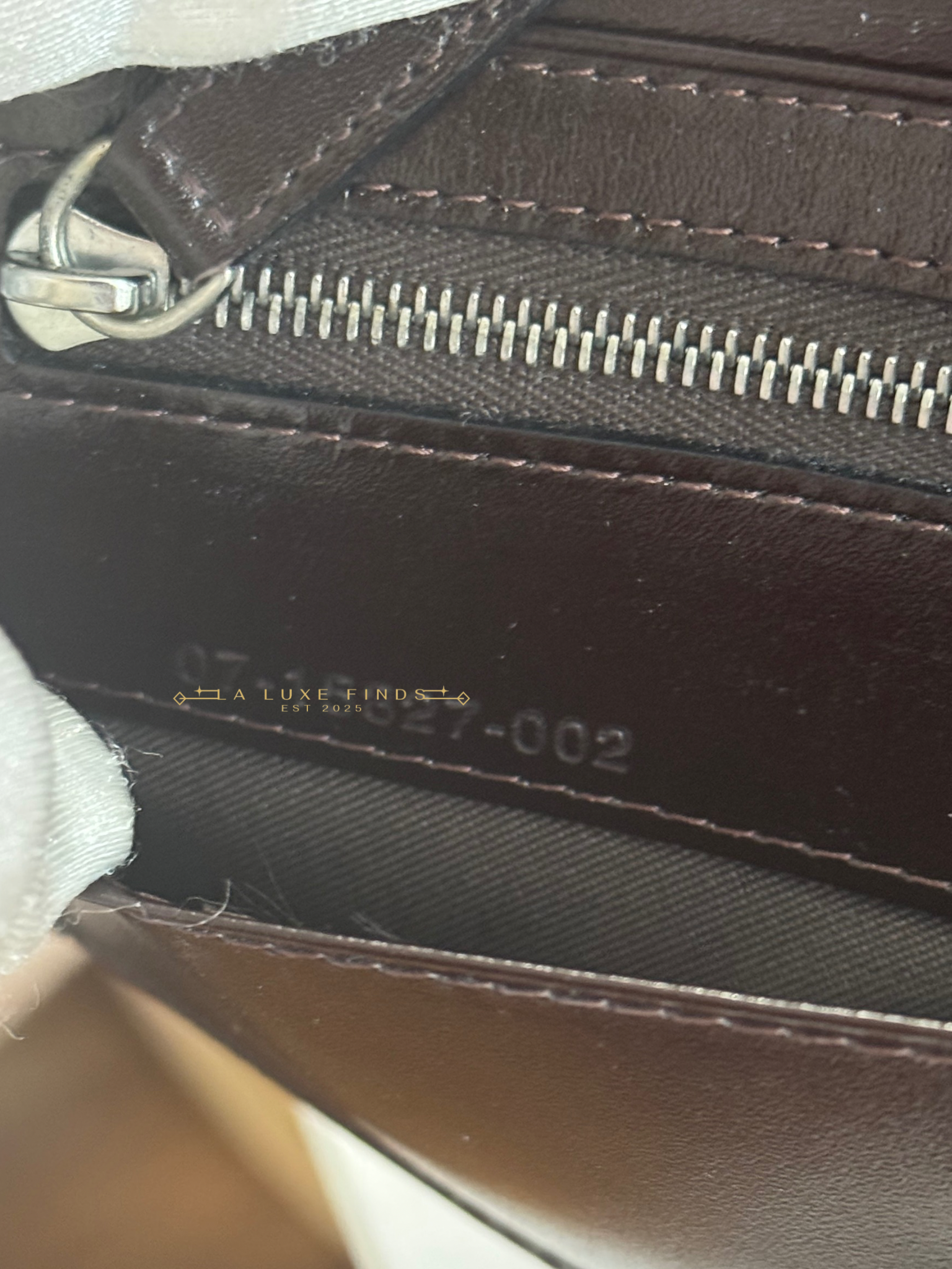 FENDI Zucca Bi-fold Long Wallet