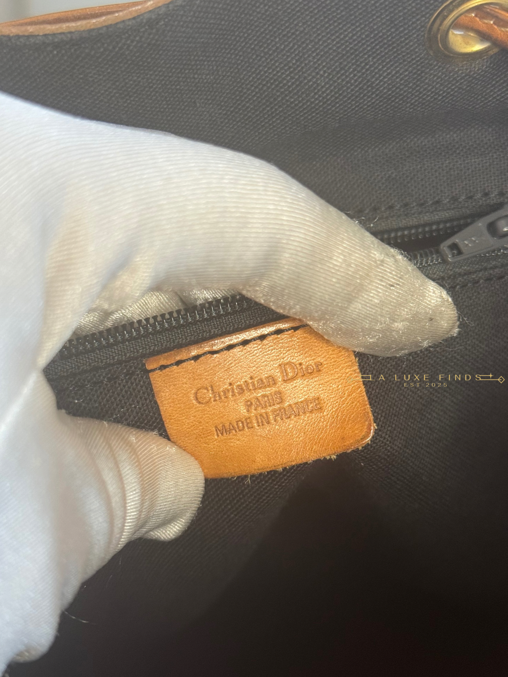 DIOR Vintage Trotter Bucket Bag
