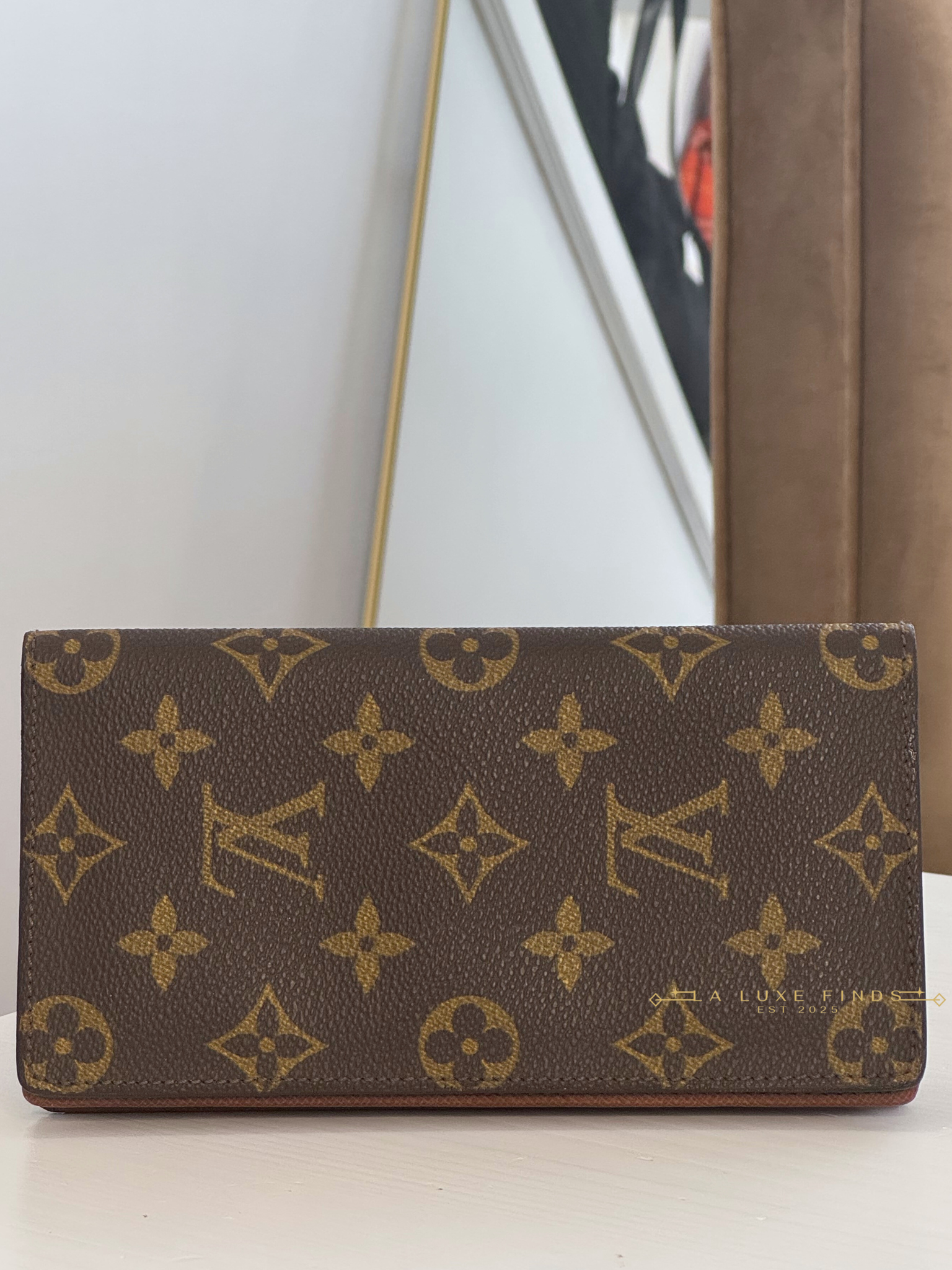 LOUIS VUITTON Monogram Bi-fold Long Wallet