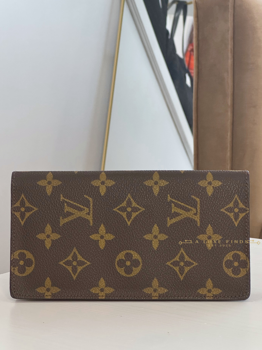 LOUIS VUITTON Monogram Bi-fold Long Wallet
