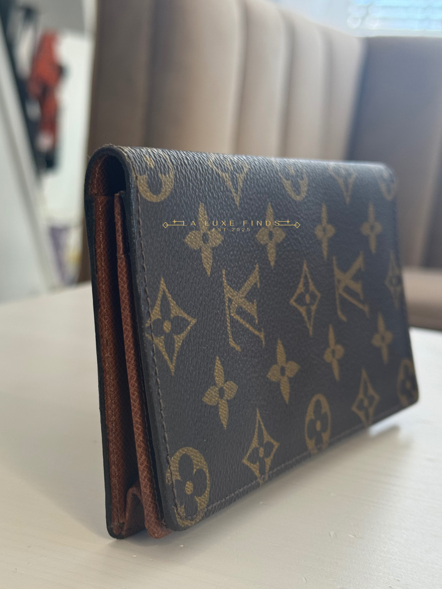 LOUIS VUITTON Monogram Bi-fold Long Wallet