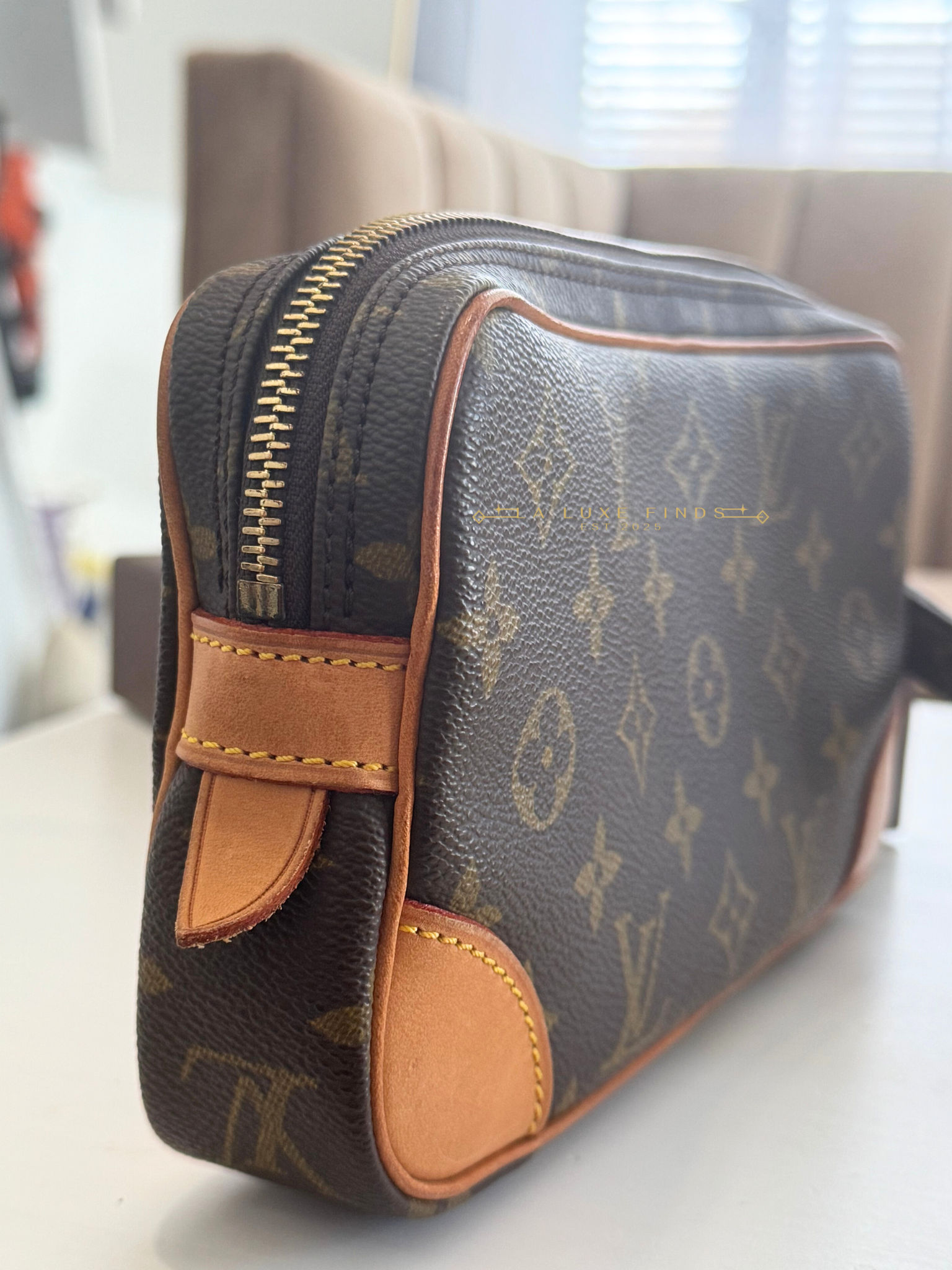 LOUIS VUITTON Marly Dragonne PM Clutch