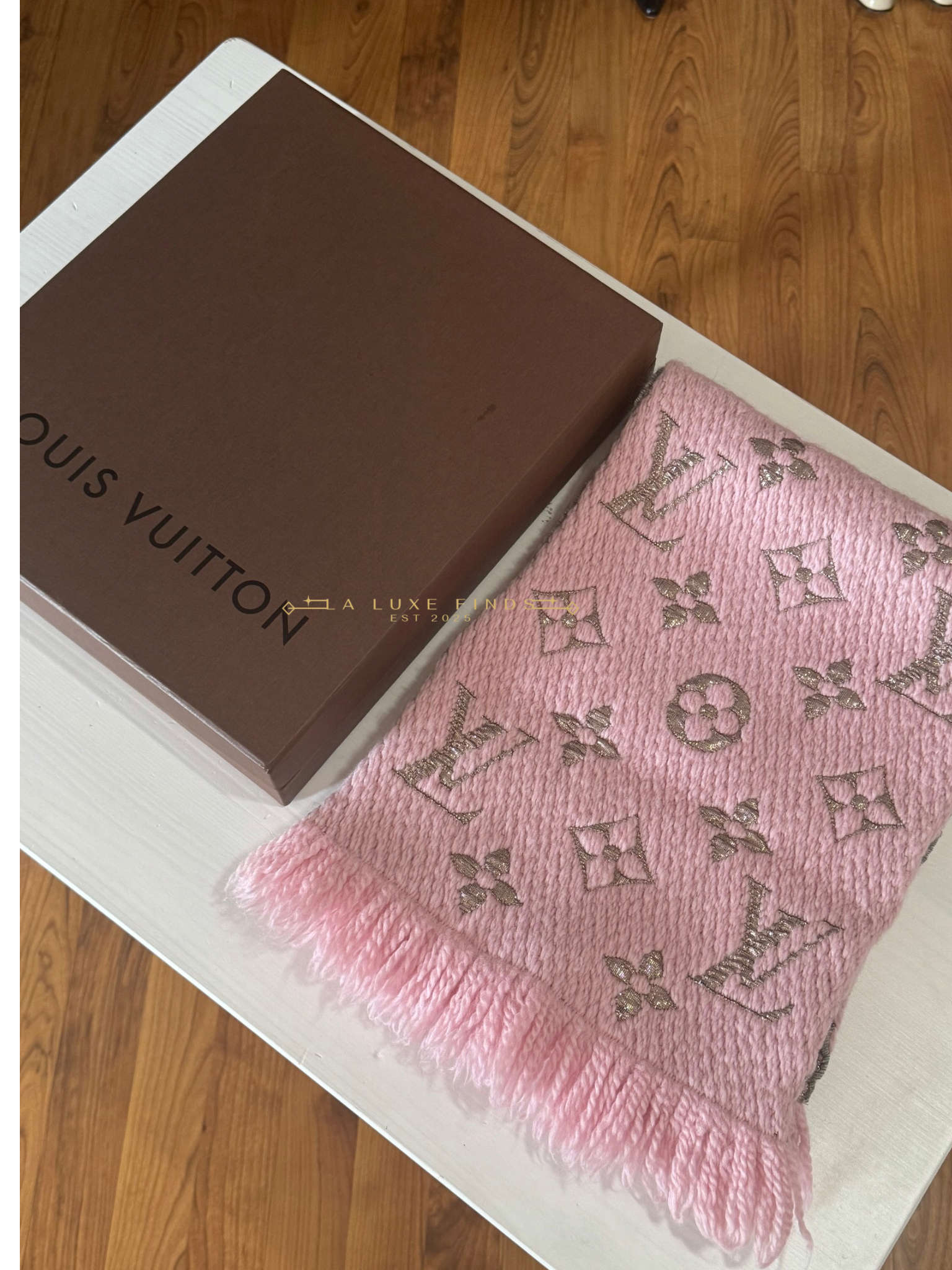 LOUIS VUITTON 2018 Logomania Scarf