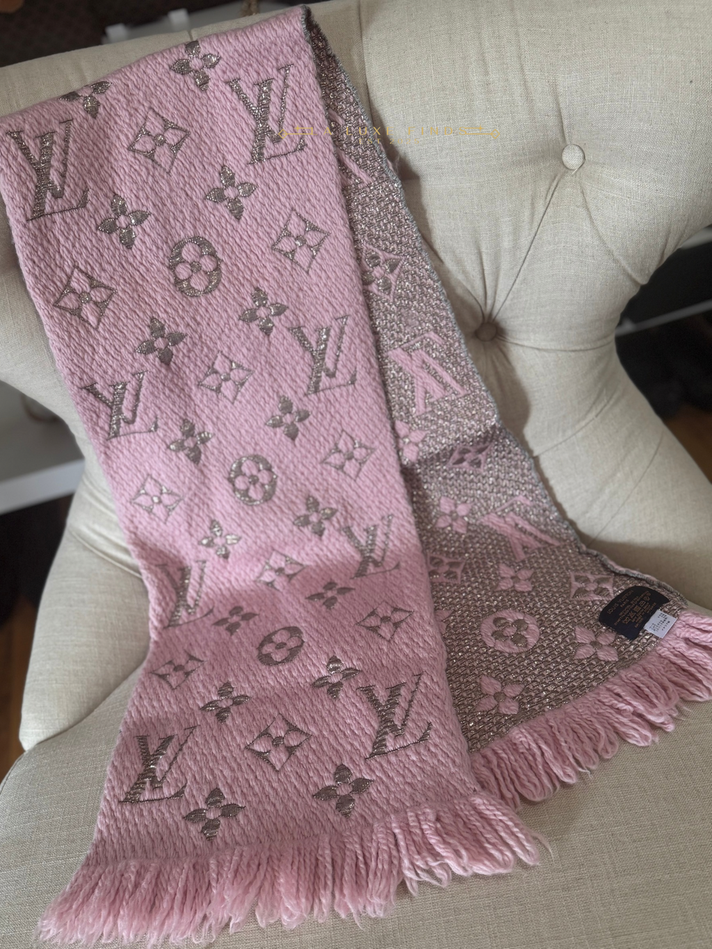 LOUIS VUITTON 2018 Logomania Scarf