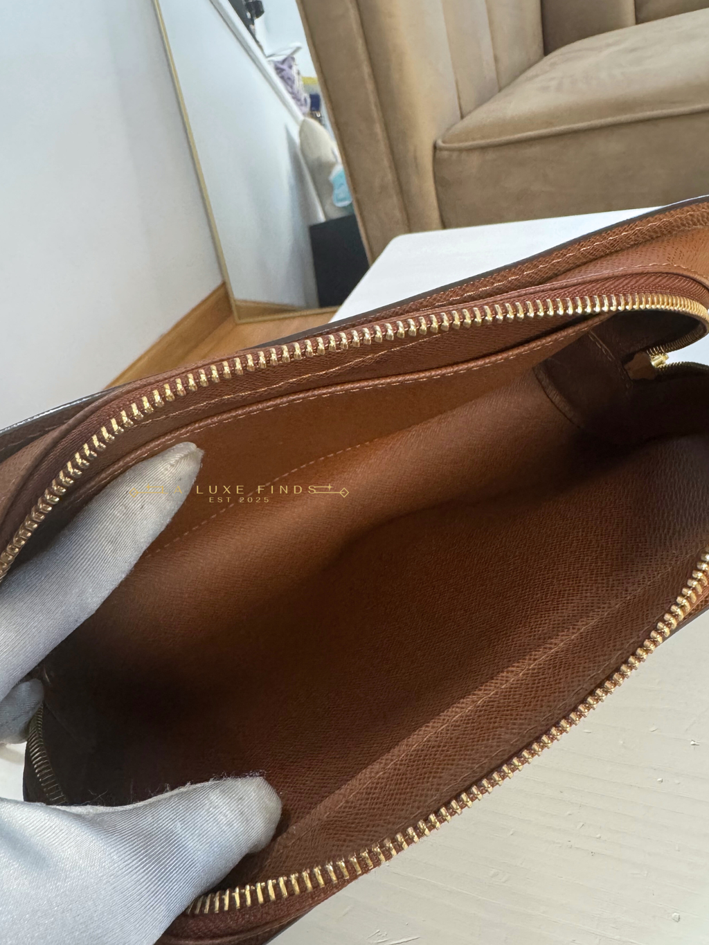 LOUIS VUITTON Monogram Orsay Clutch