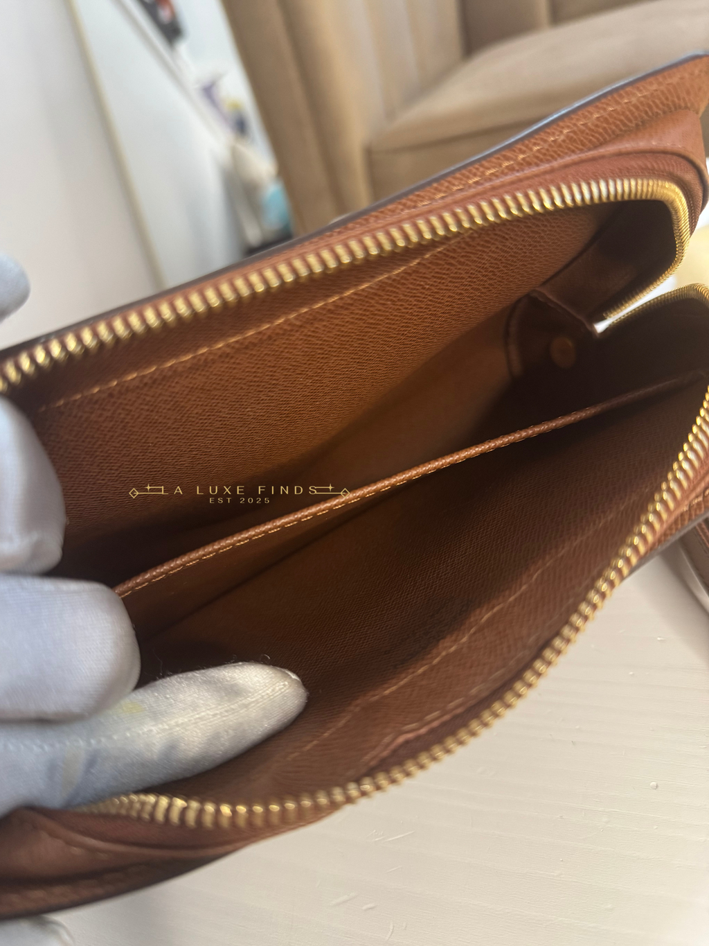 LOUIS VUITTON Monogram Orsay Clutch