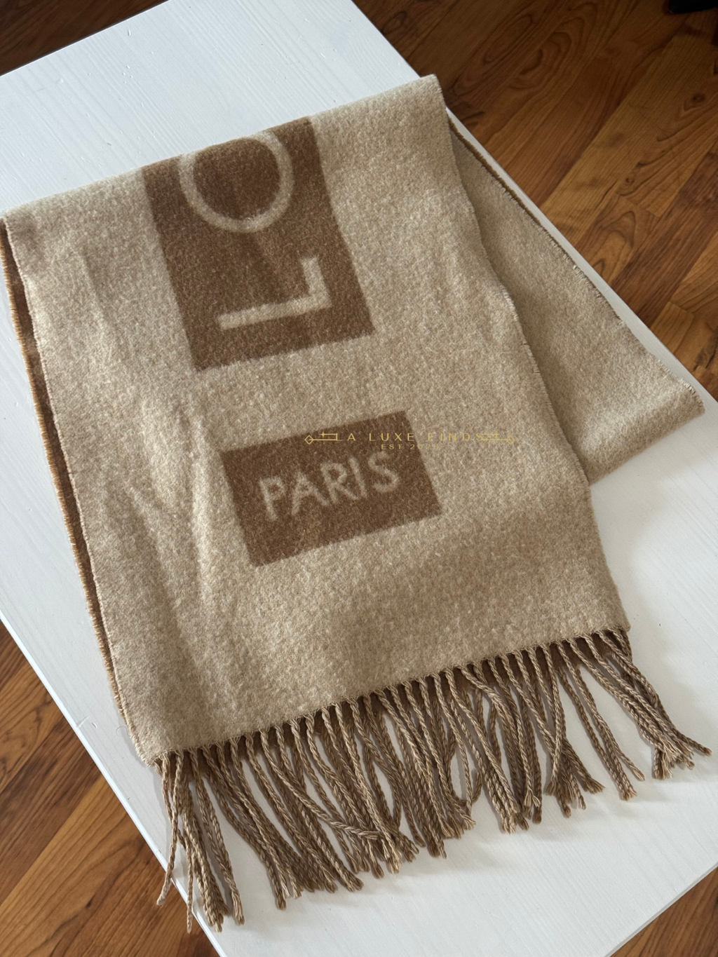 LOUIS VUITTON Baroda Cashmere Scarf