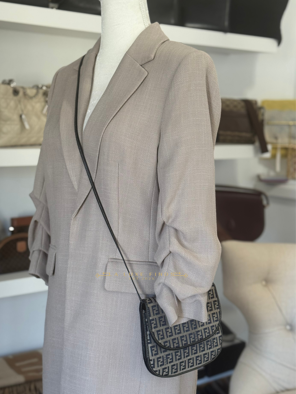FENDI Zucca Two Way Bag