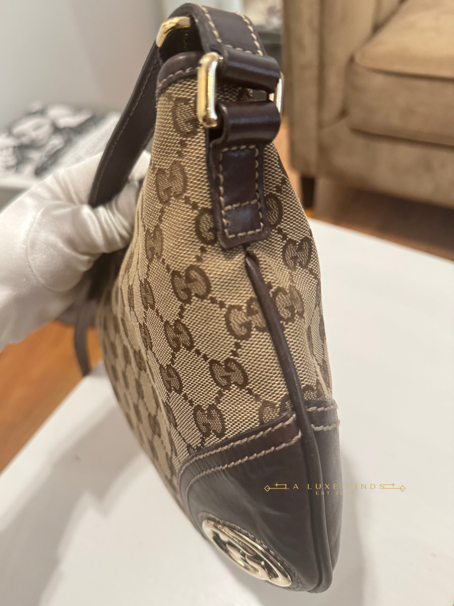 GUCCI Britt Crossbody Bag