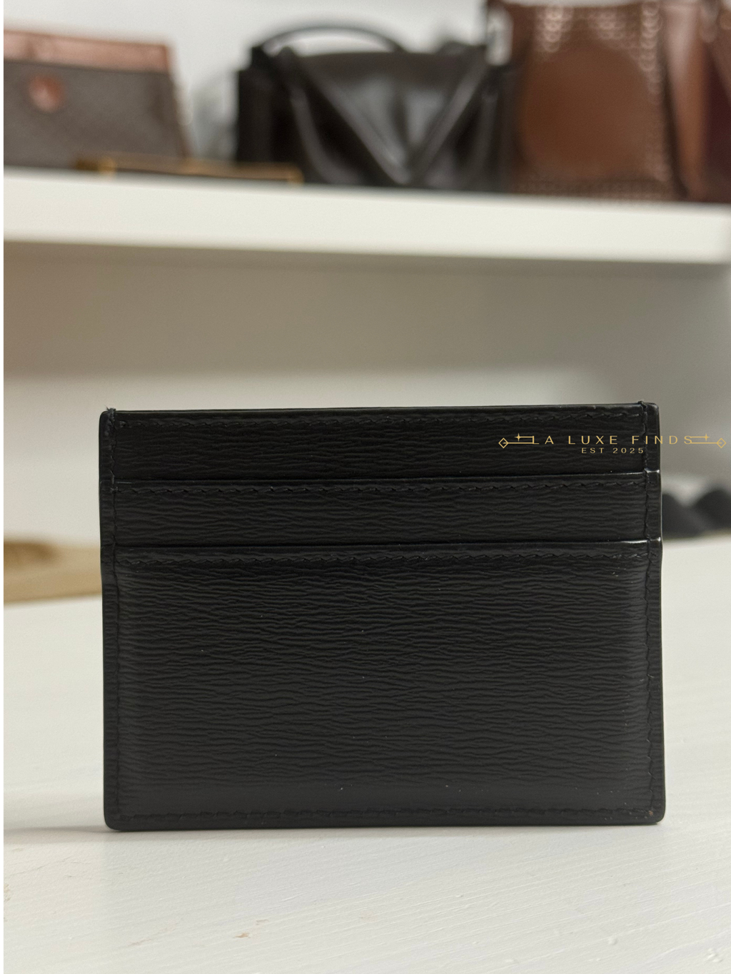 DIOR Homme Bee Card Holder