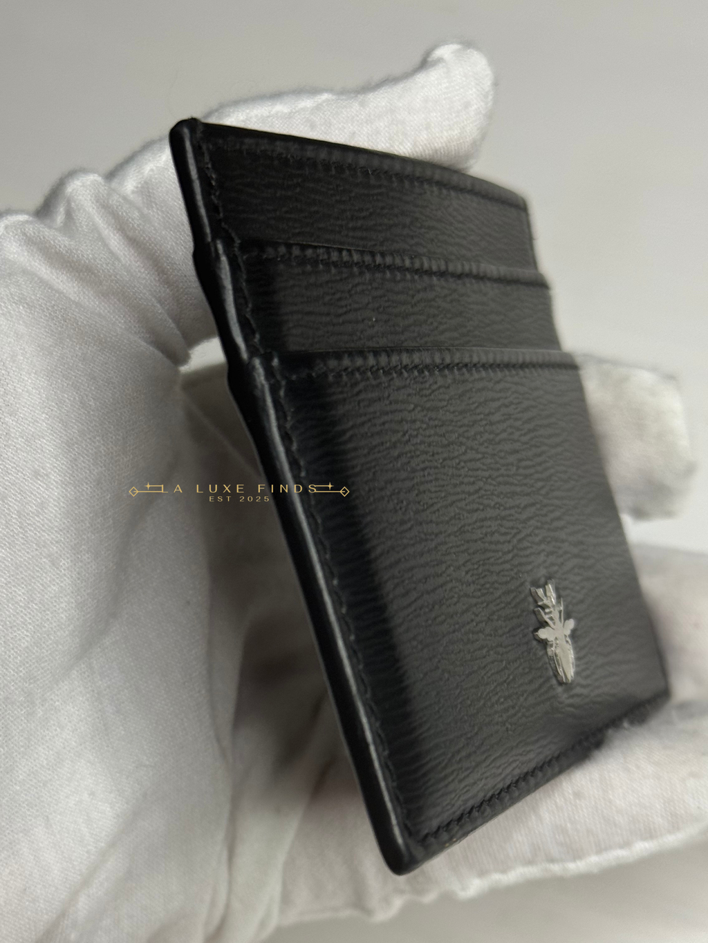 DIOR Homme Bee Card Holder
