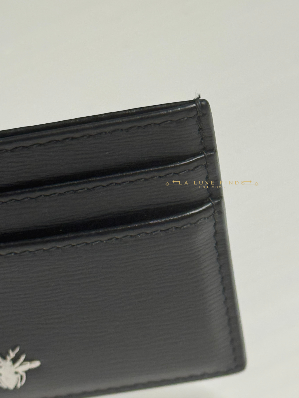 DIOR Homme Bee Card Holder