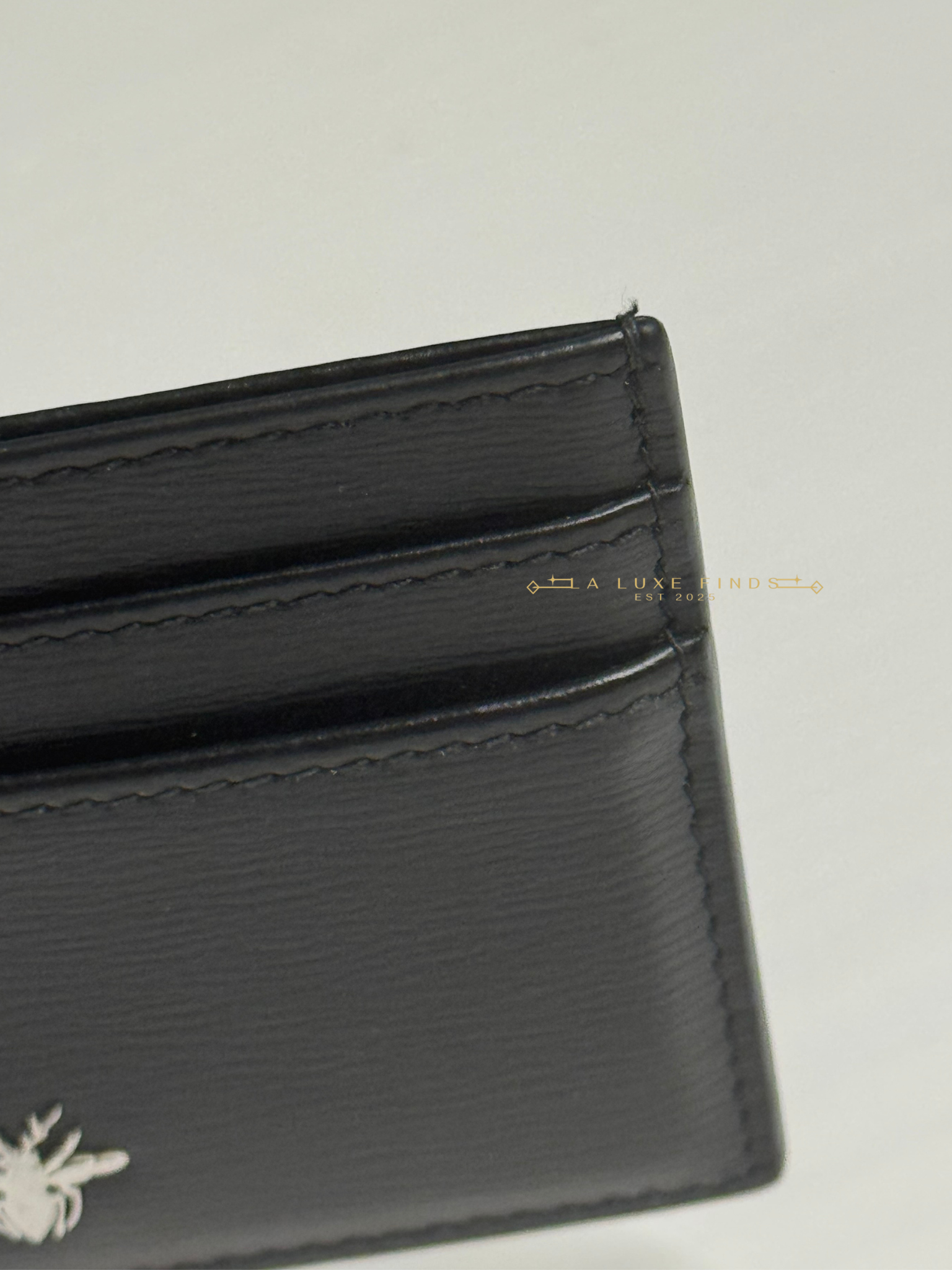 DIOR Homme Bee Card Holder