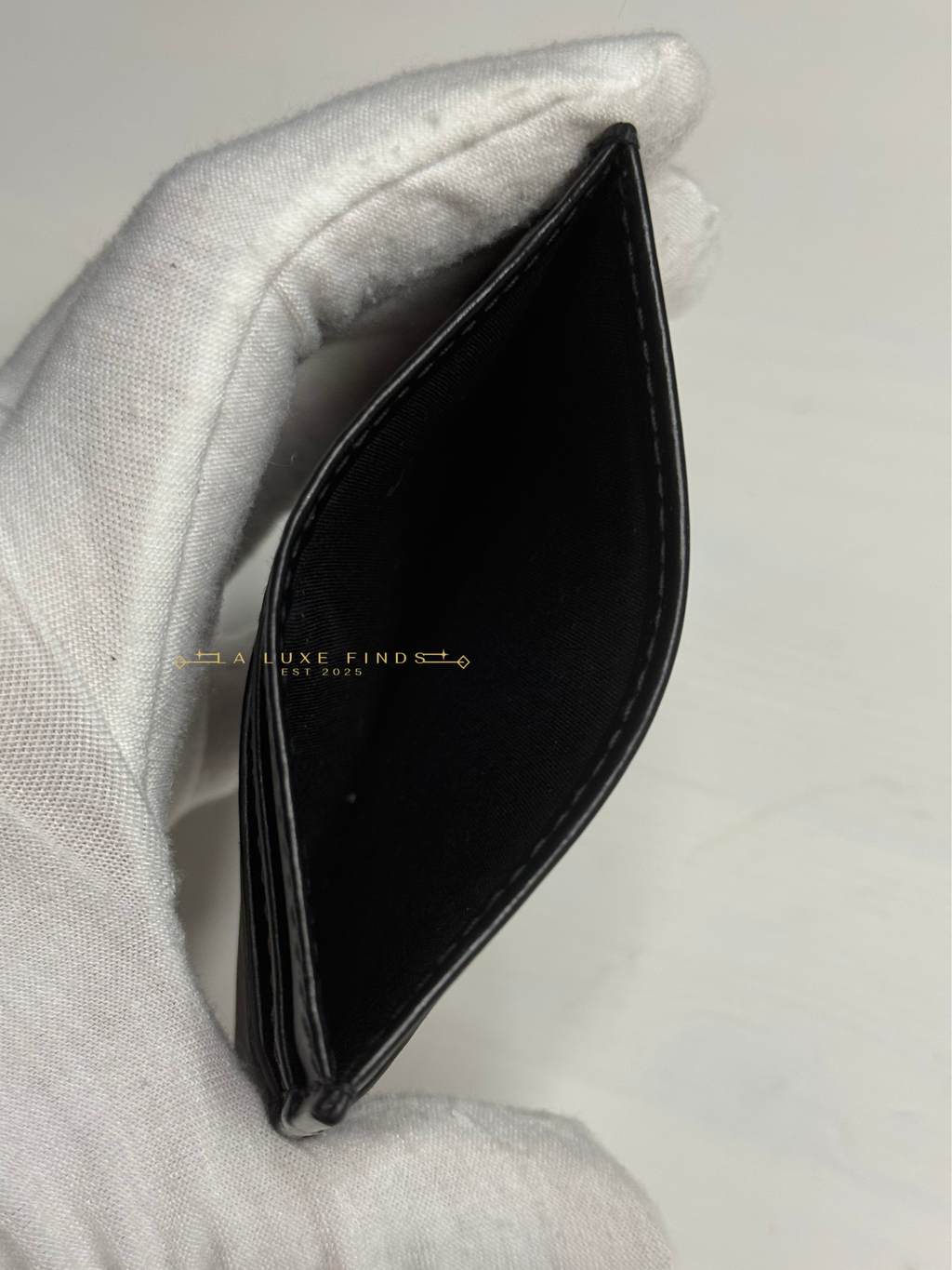 DIOR Homme Bee Card Holder