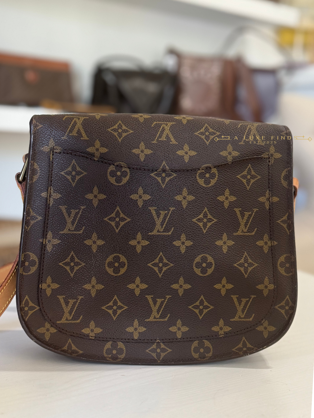 LOUIS VUITTON 1990 Monogram Saint Cloud GM