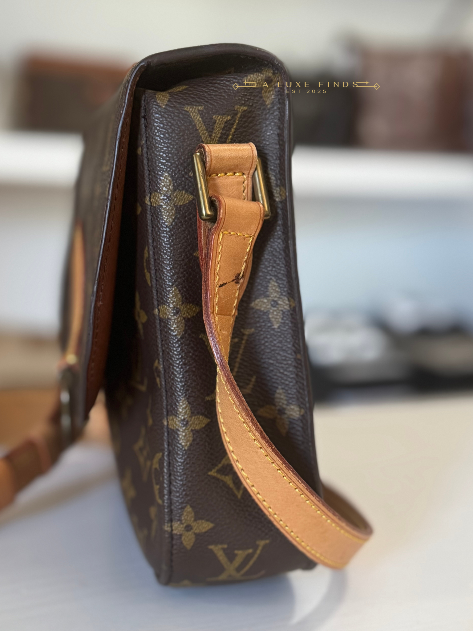 LOUIS VUITTON 1990 Monogram Saint Cloud GM