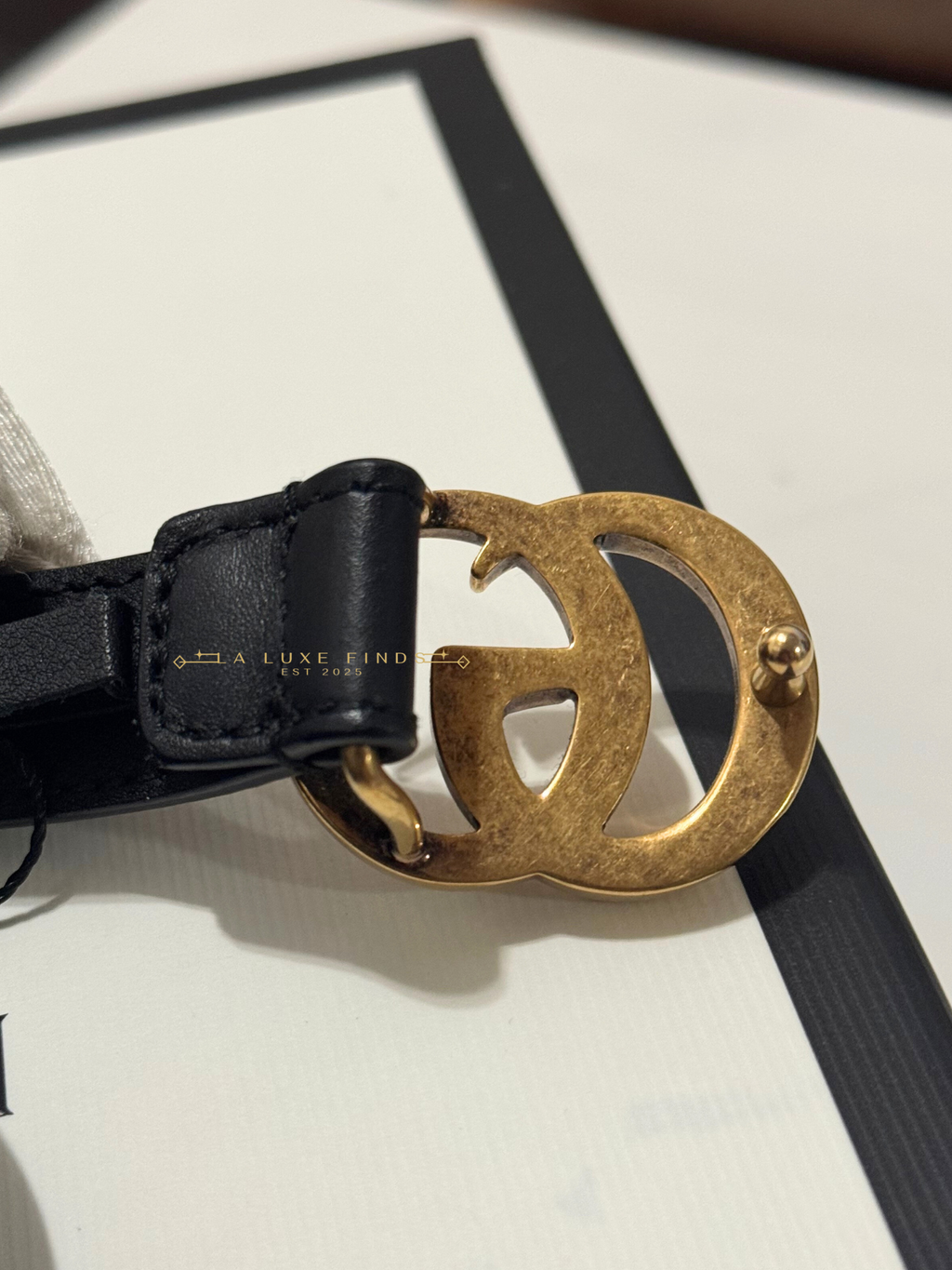 GUCCI Marmont Thin Belt