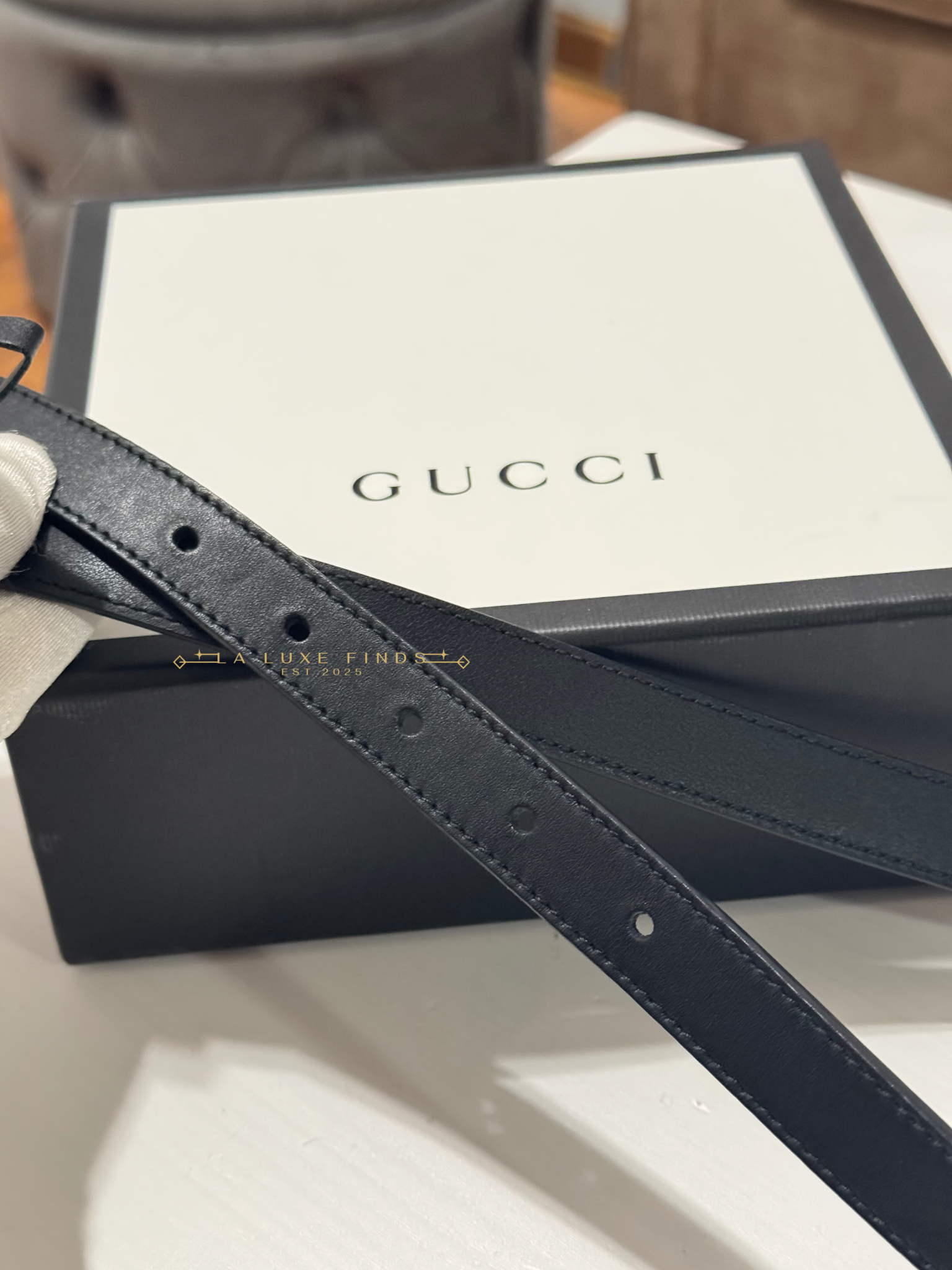 GUCCI Marmont Thin Belt