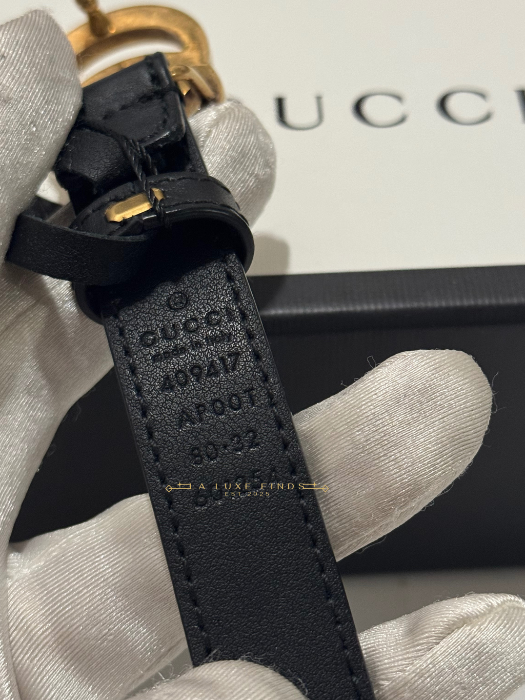 GUCCI Marmont Thin Belt