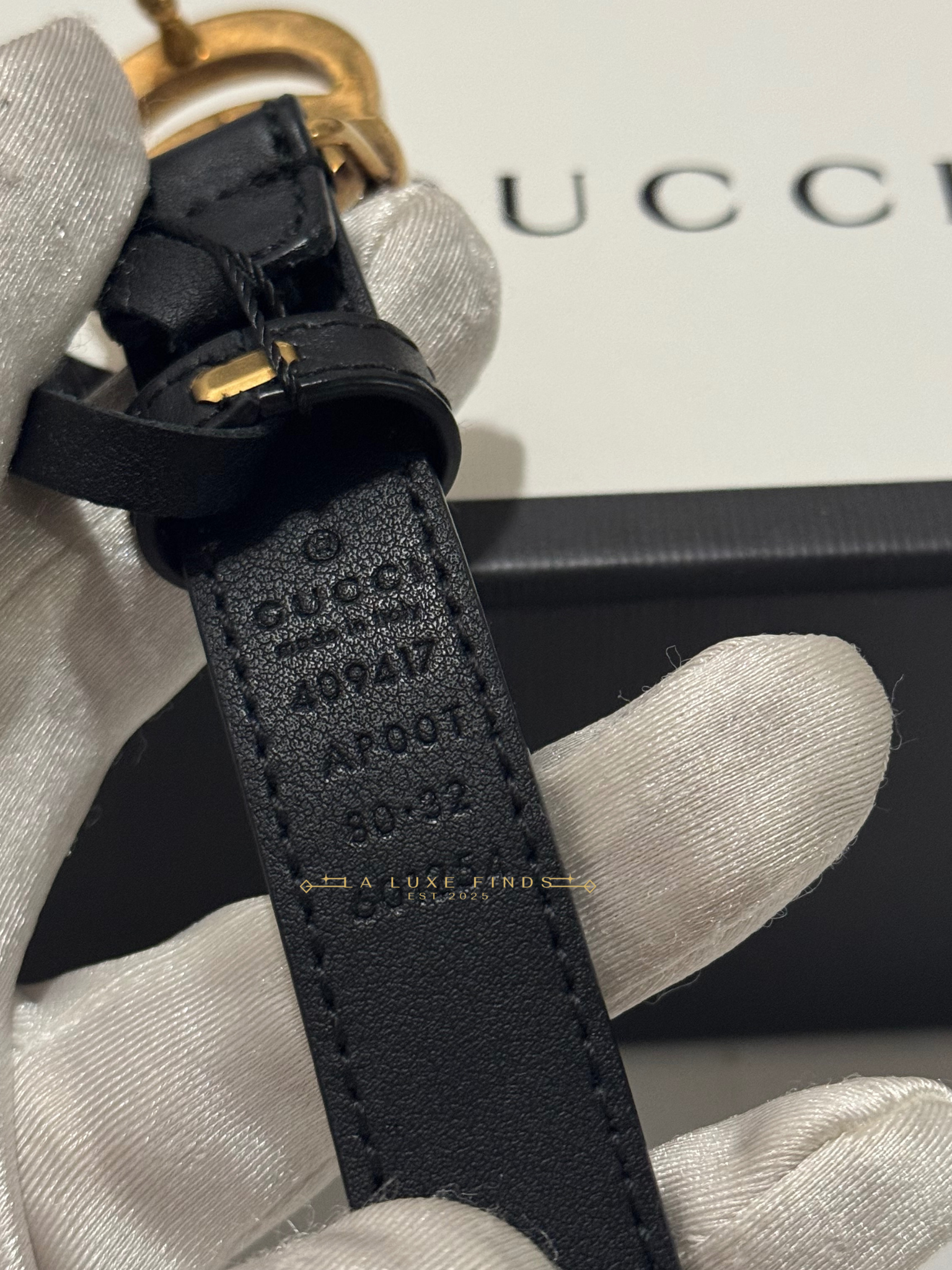 GUCCI Marmont Thin Belt