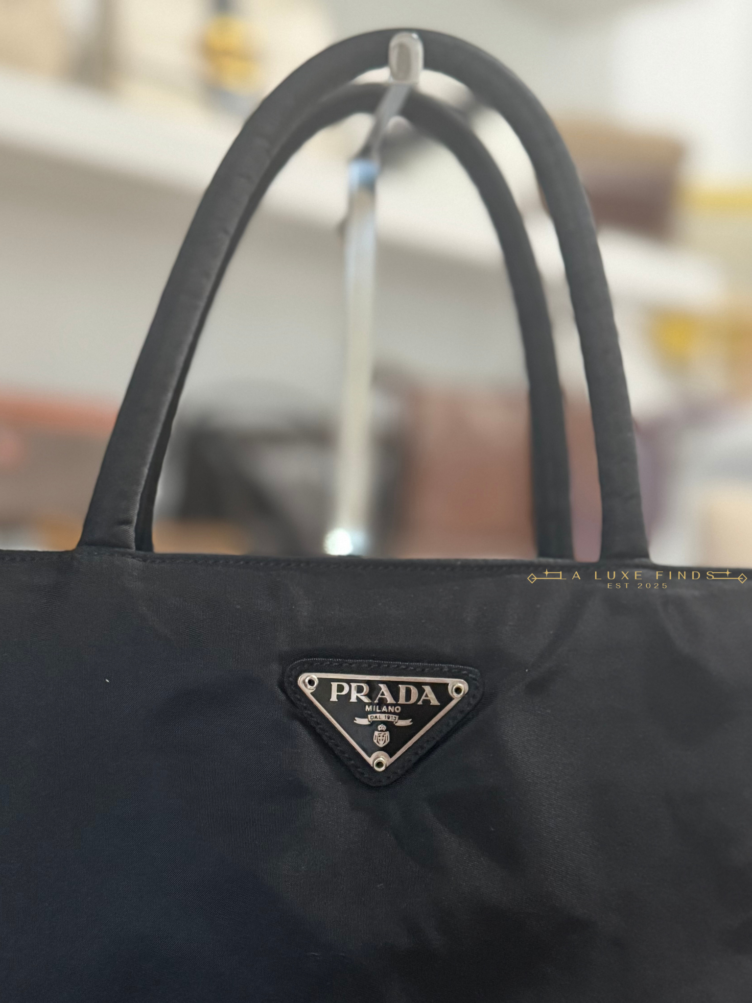 PRADA Tessuto City Top Handle