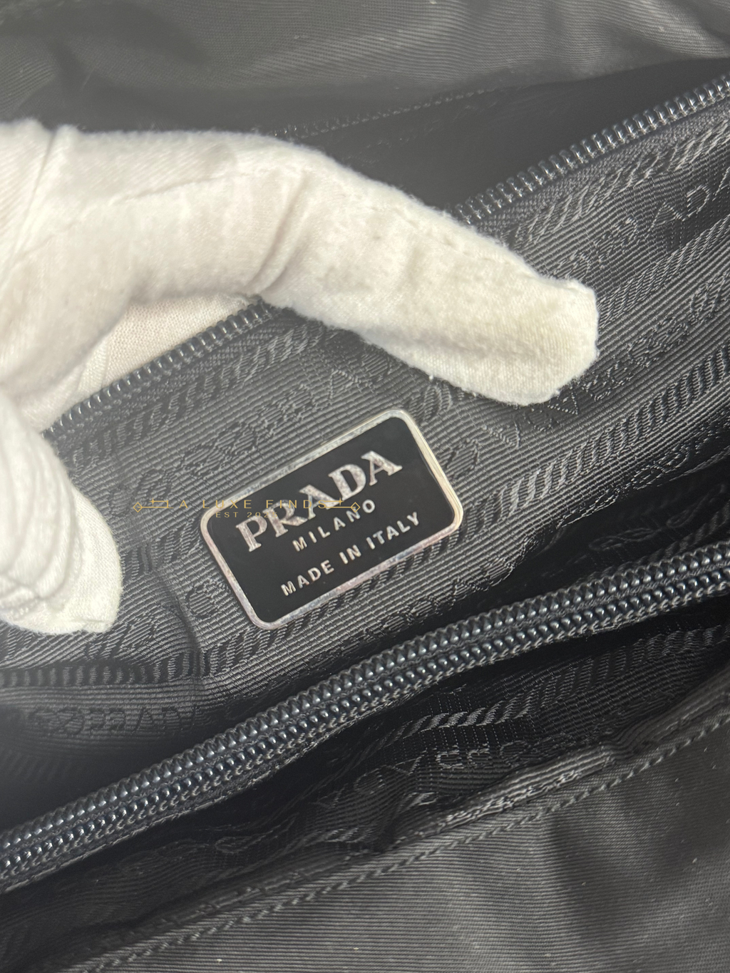 PRADA Tessuto City Top Handle
