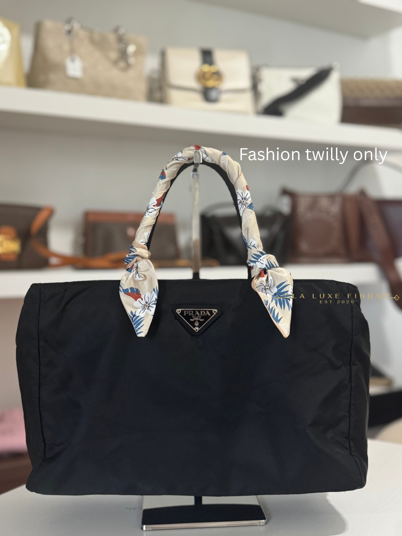 PRADA Tessuto City Top Handle