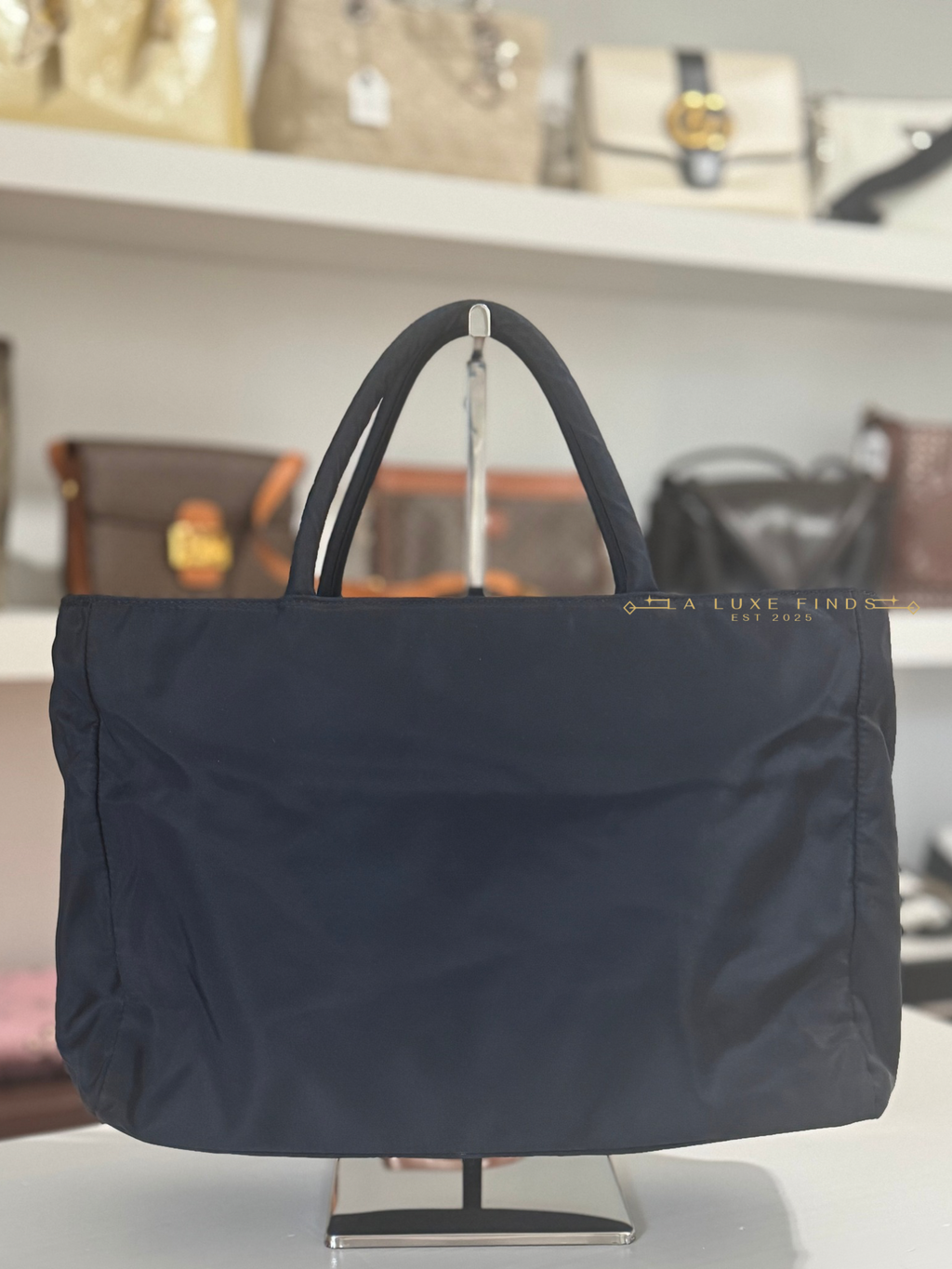 PRADA Tessuto City Zip Top Handle