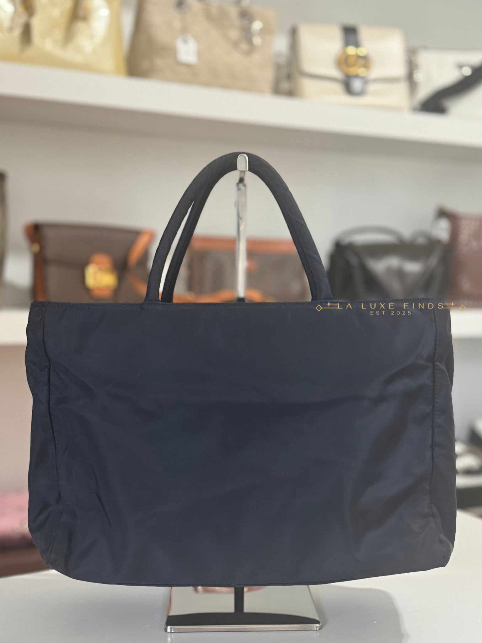 PRADA Tessuto City Zip Top Handle