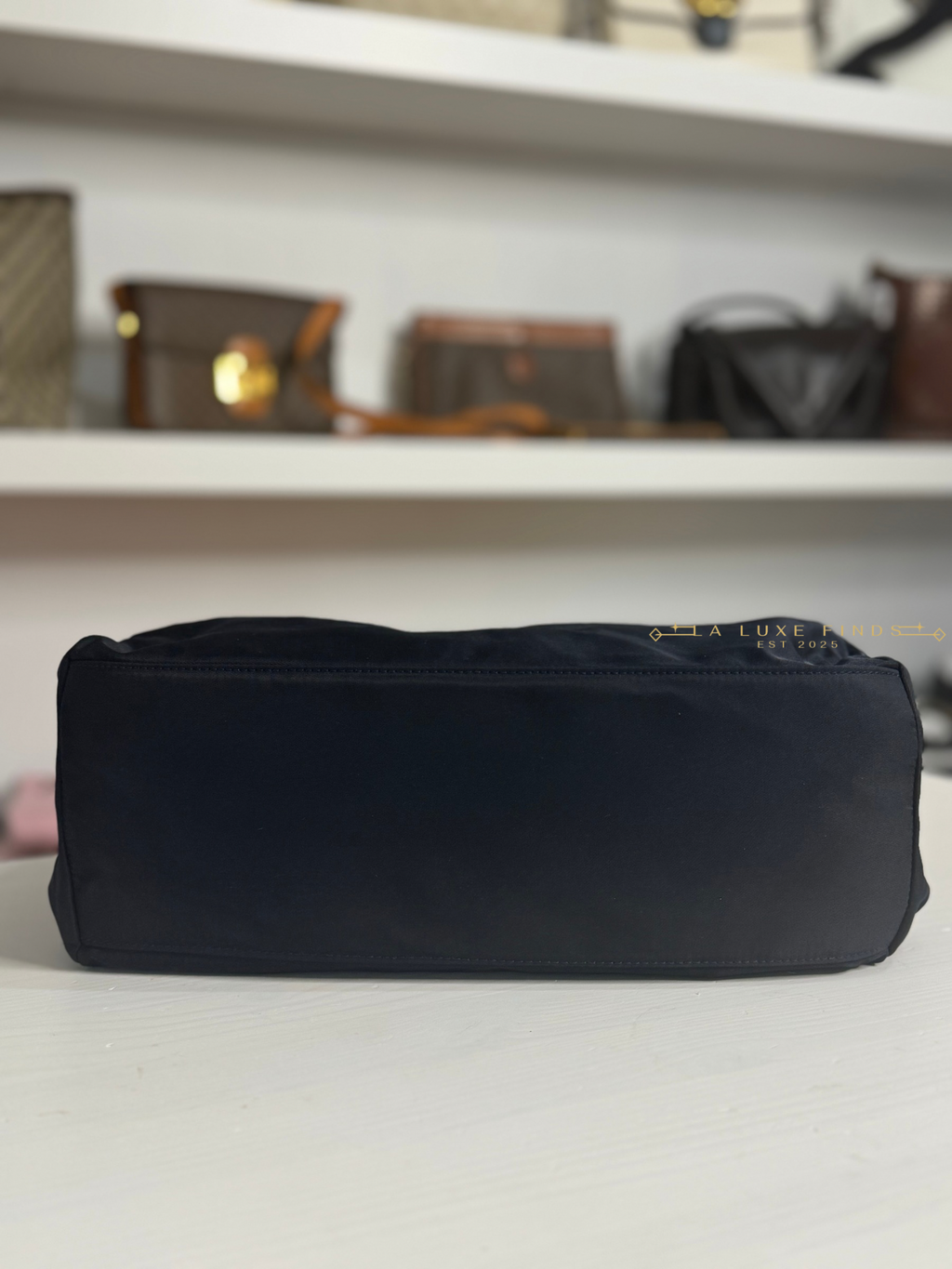 PRADA Tessuto City Zip Top Handle