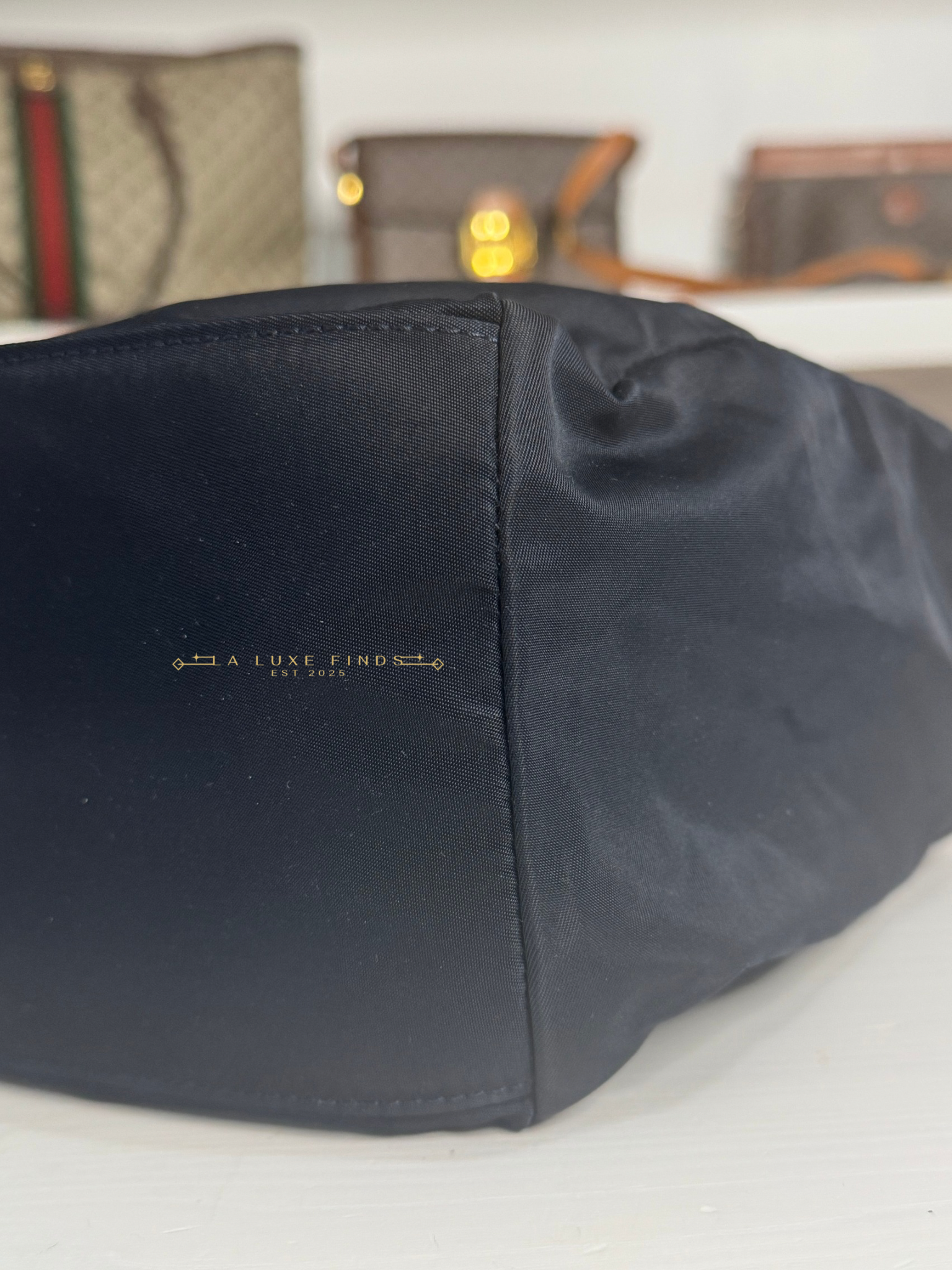 PRADA Tessuto City Zip Top Handle