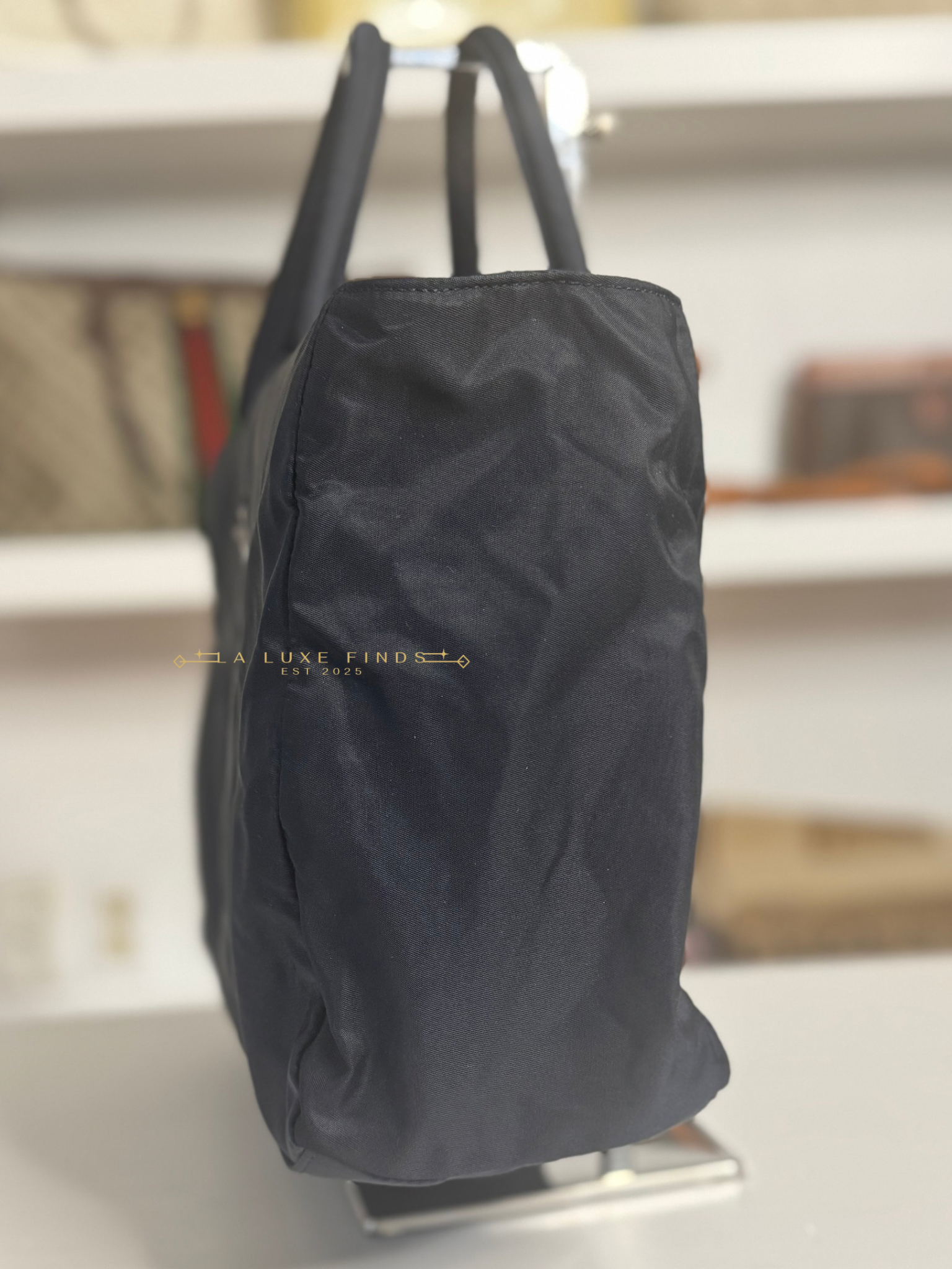 PRADA Tessuto City Zip Top Handle