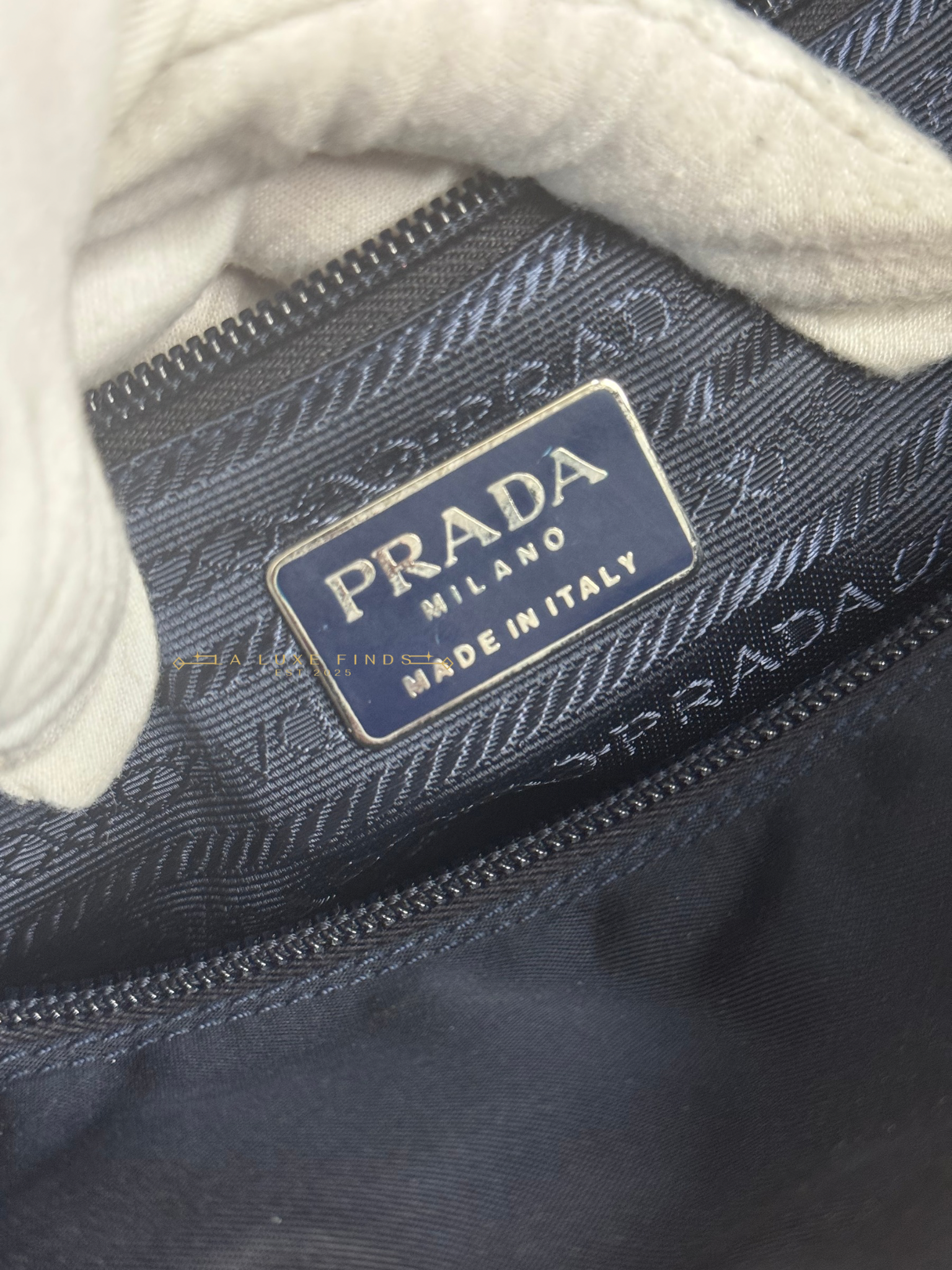 PRADA Tessuto City Zip Top Handle