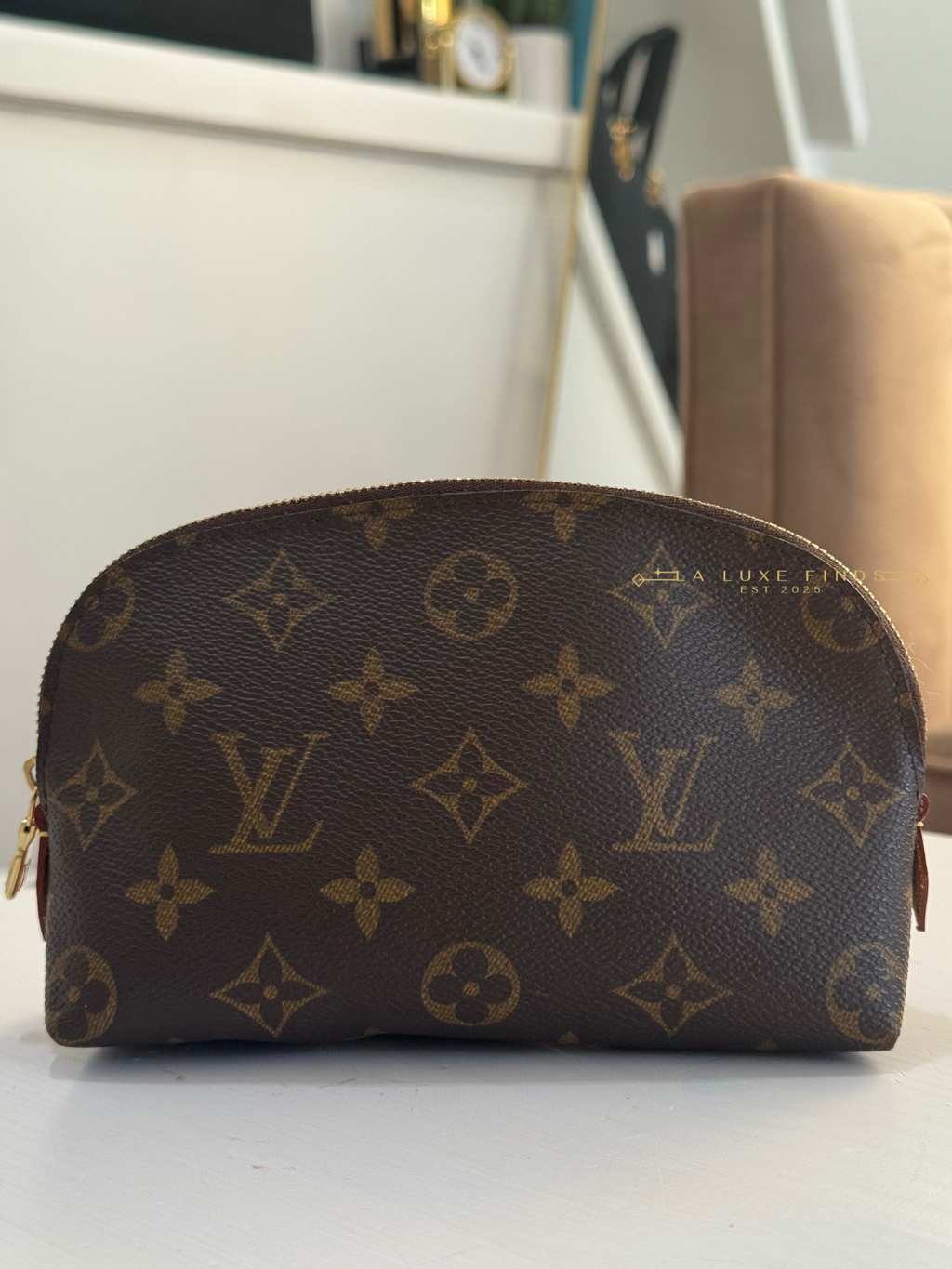 LOUIS VUITTON Monogram Cosmetic Pouch