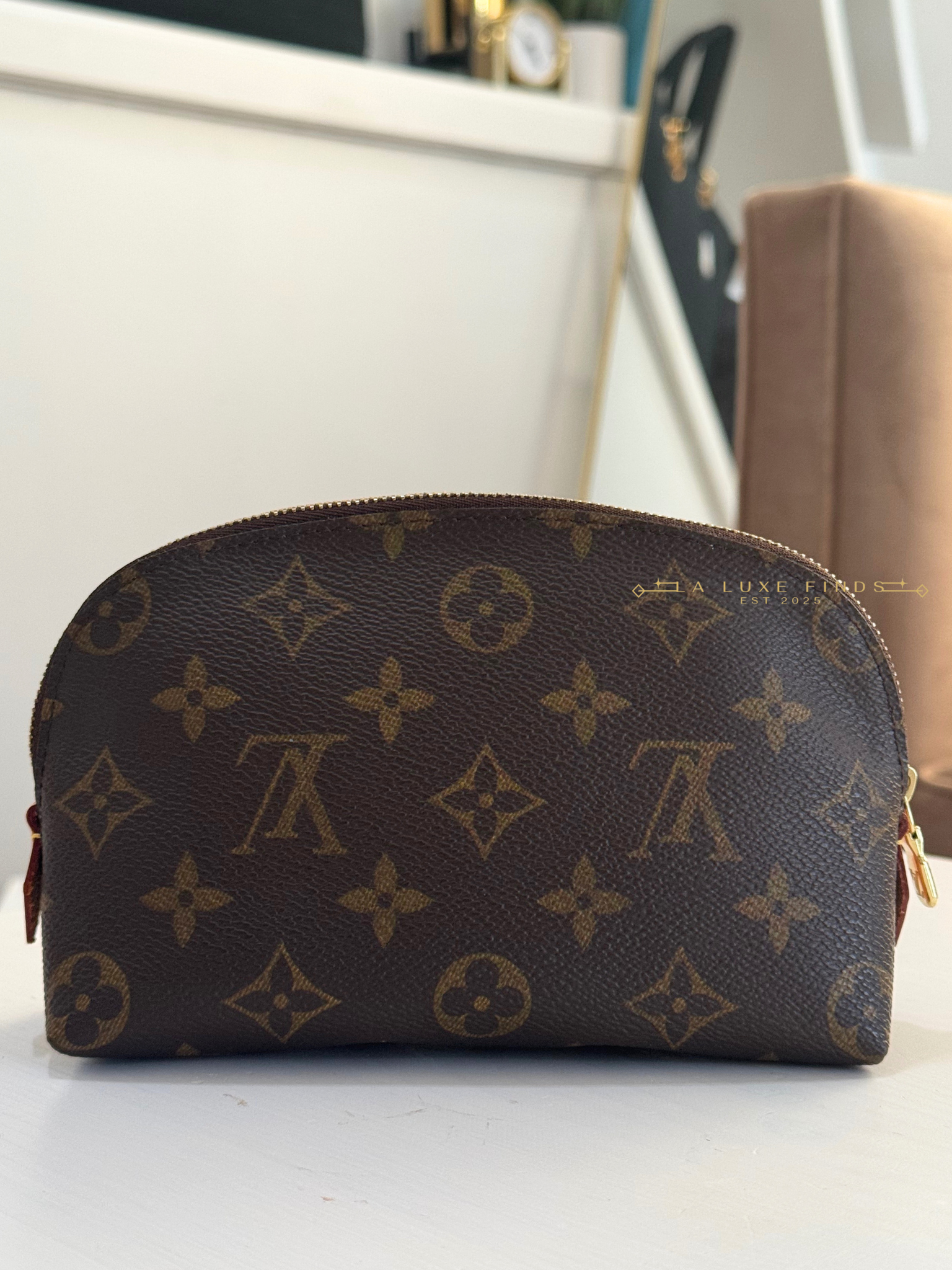 LOUIS VUITTON Monogram Cosmetic Pouch
