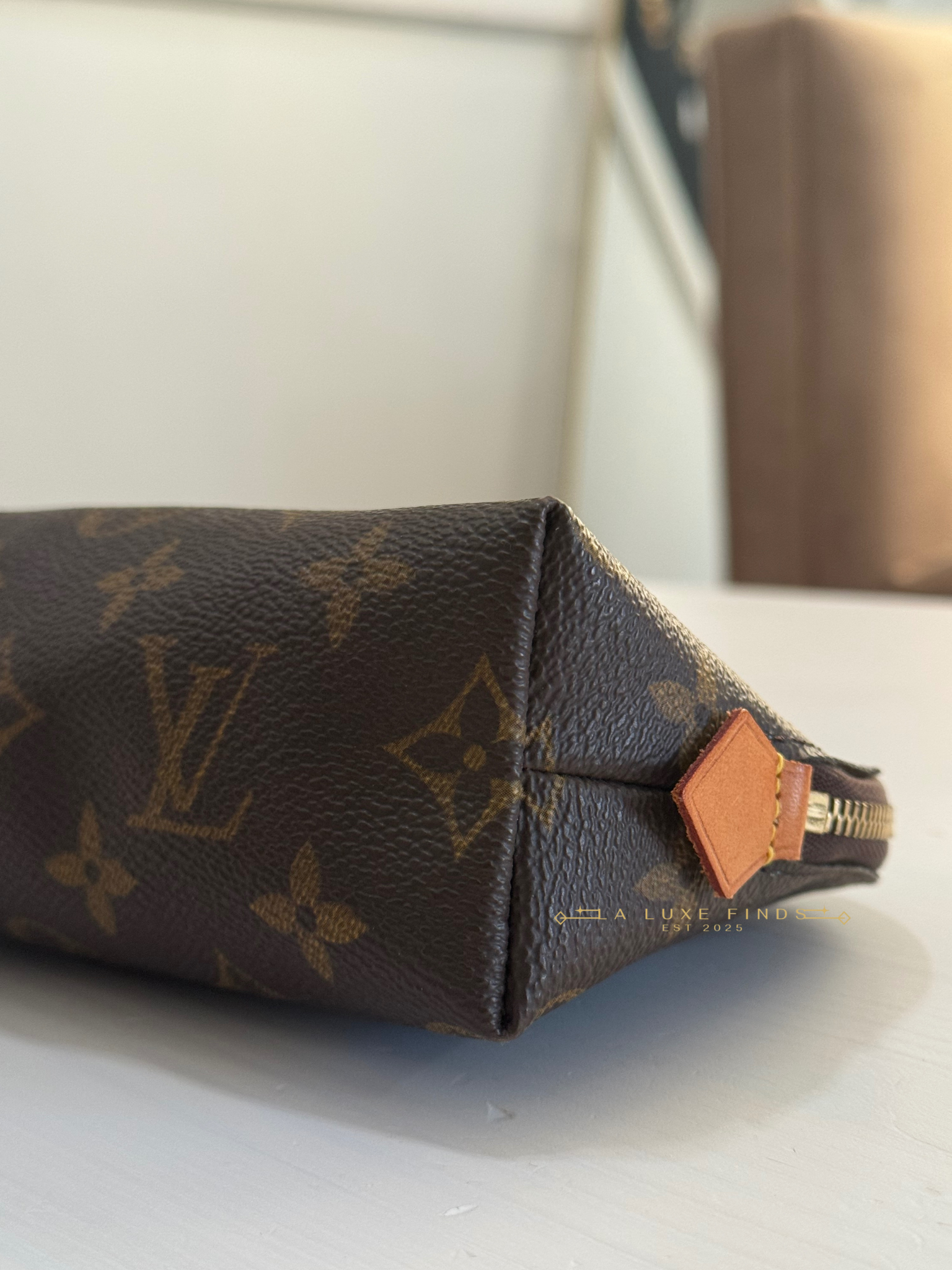 LOUIS VUITTON Monogram Cosmetic Pouch