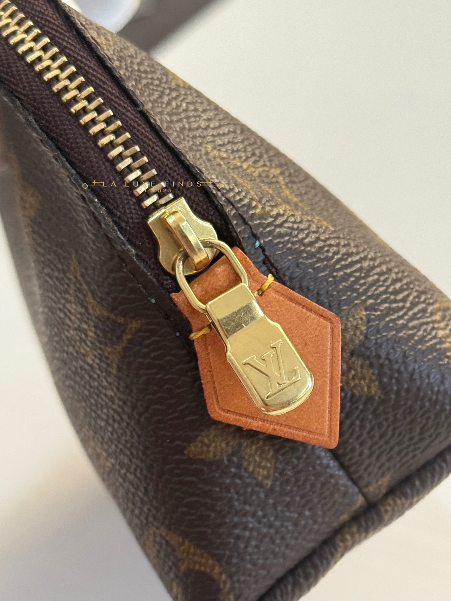 LOUIS VUITTON Monogram Cosmetic Pouch