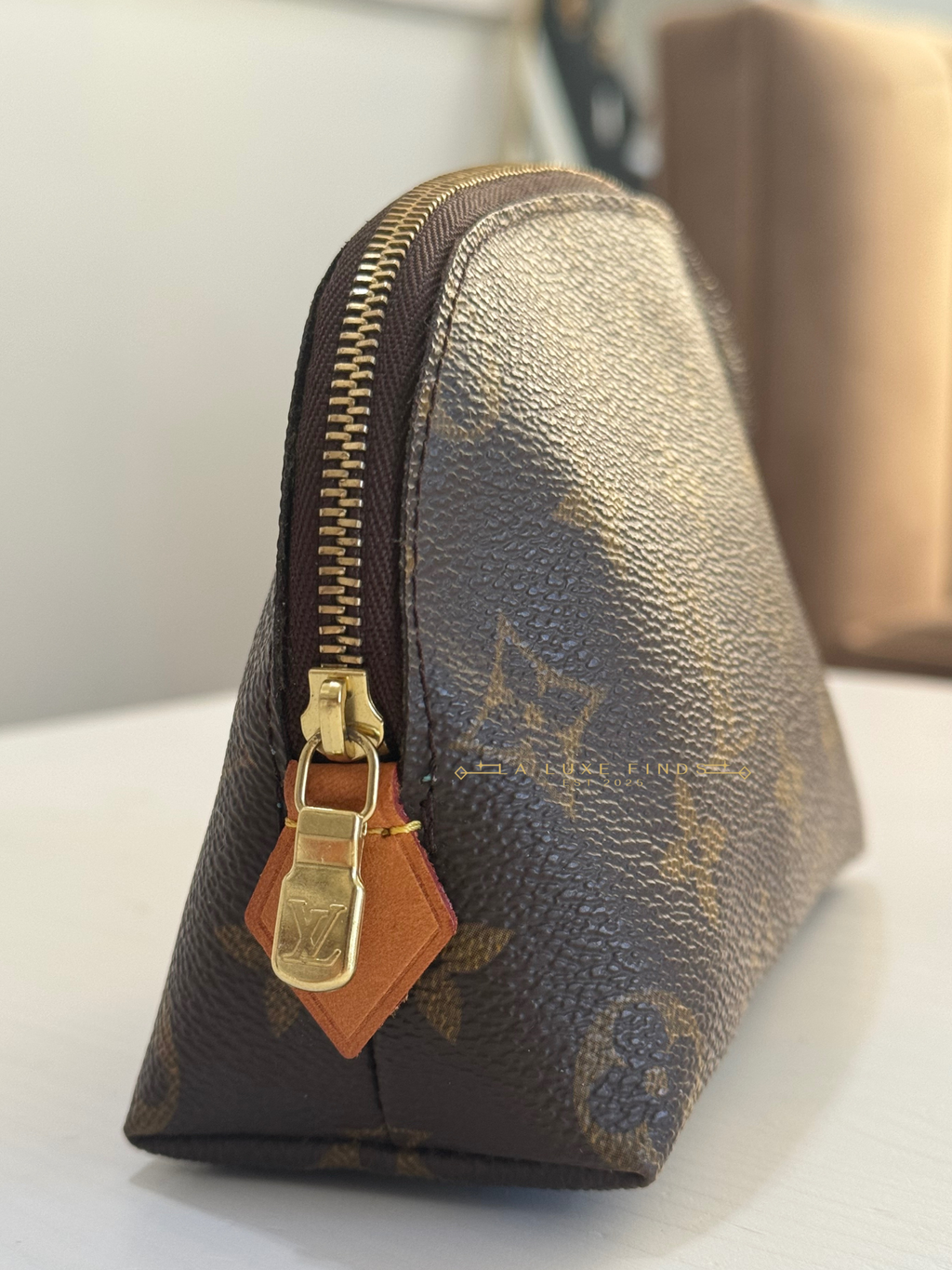 LOUIS VUITTON Monogram Cosmetic Pouch