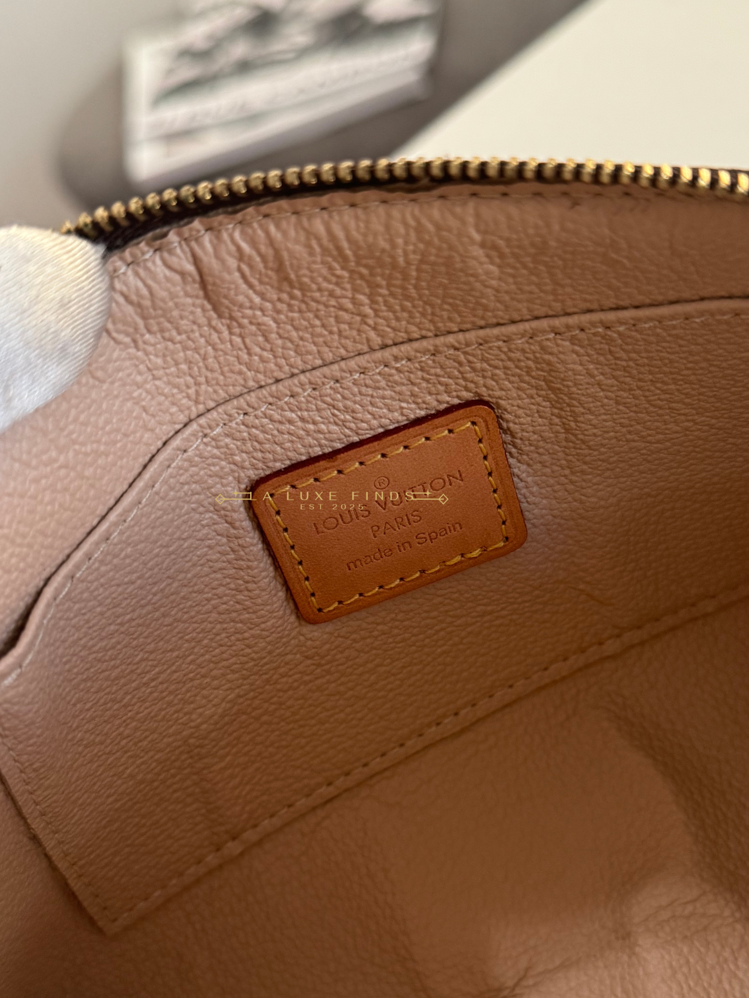 LOUIS VUITTON Monogram Cosmetic Pouch