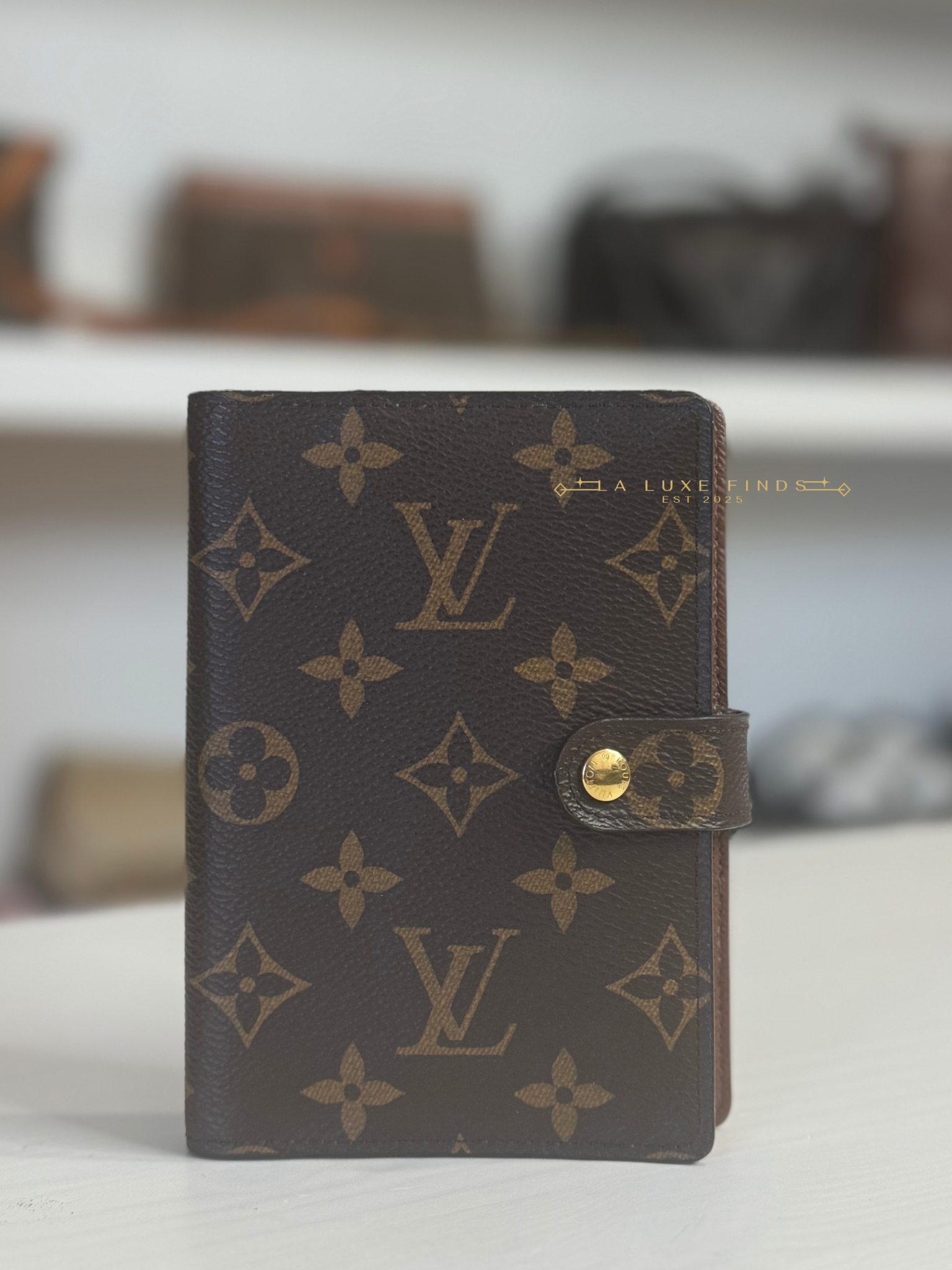 LOUIS VUITTON 2018 Monogram Agenda PM