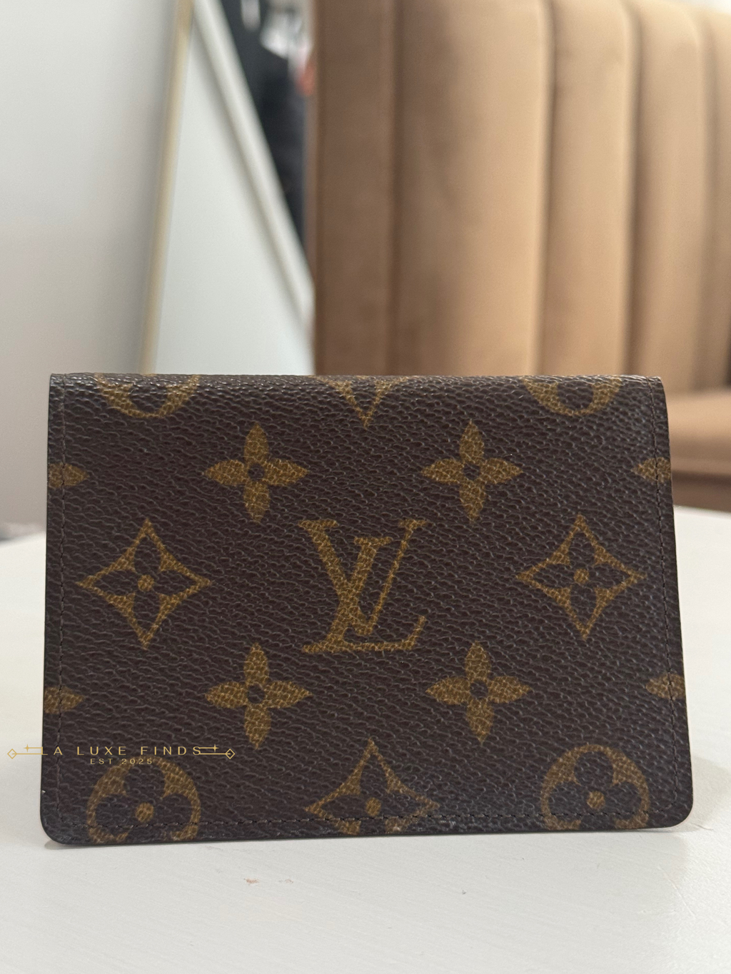 LOUIS VUITTON Monogram Bi-fold Card Case