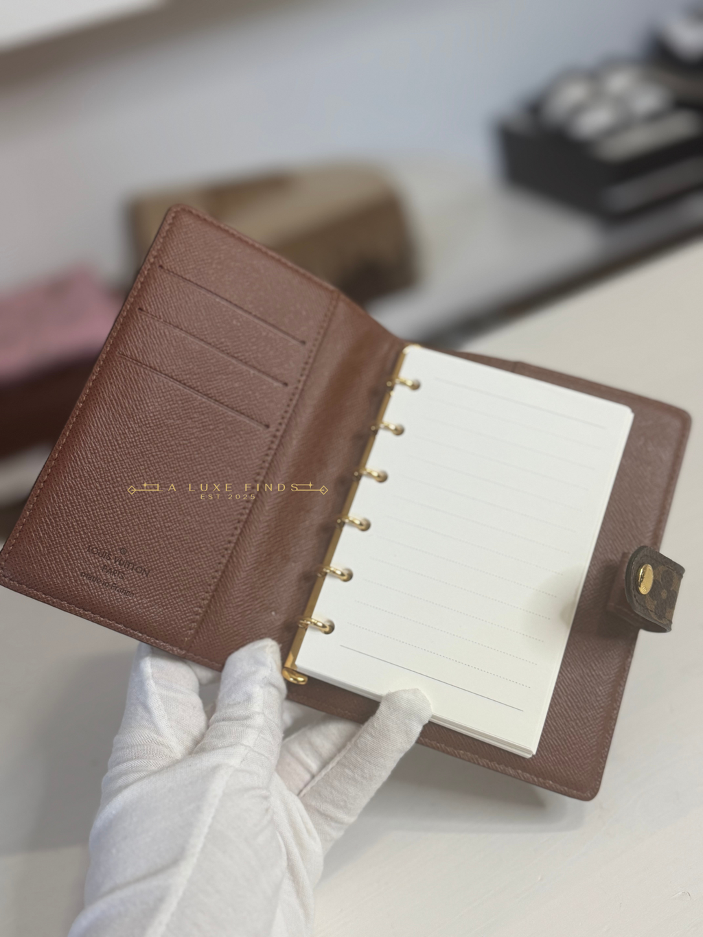 LOUIS VUITTON 2018 Monogram Agenda PM