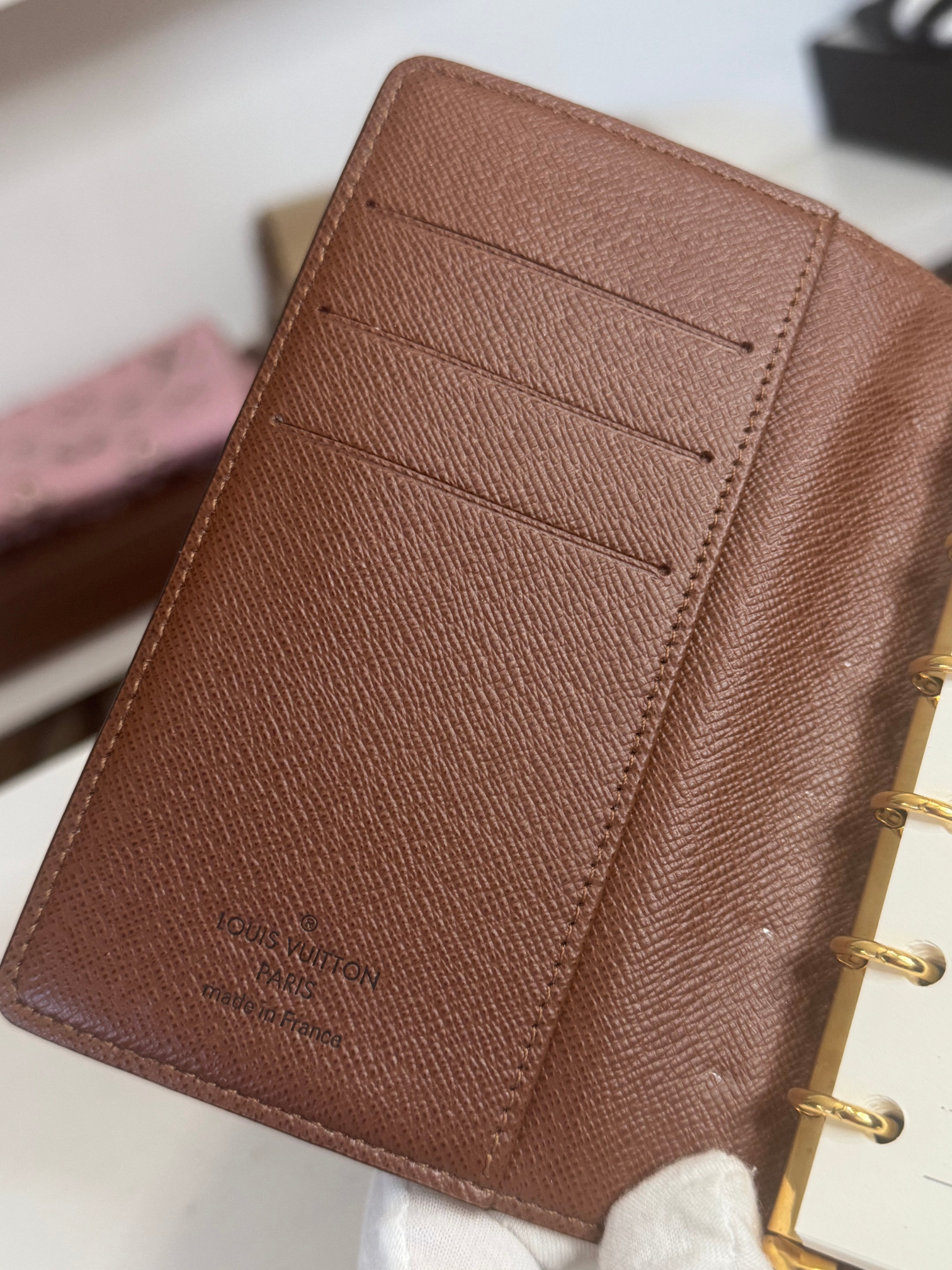 LOUIS VUITTON 2018 Monogram Agenda PM
