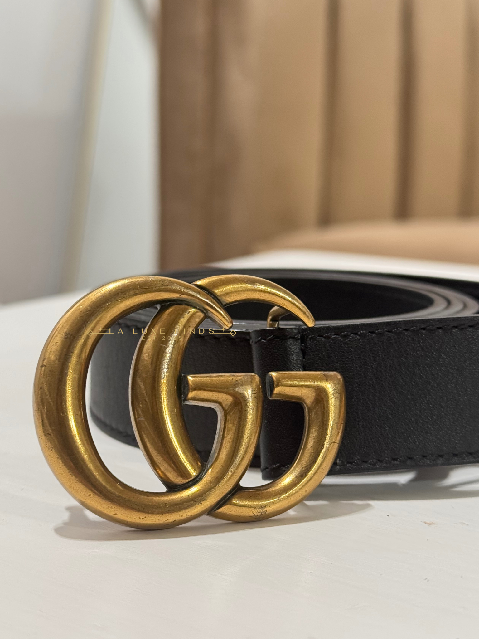 GUCCI Marmont Wide Belt