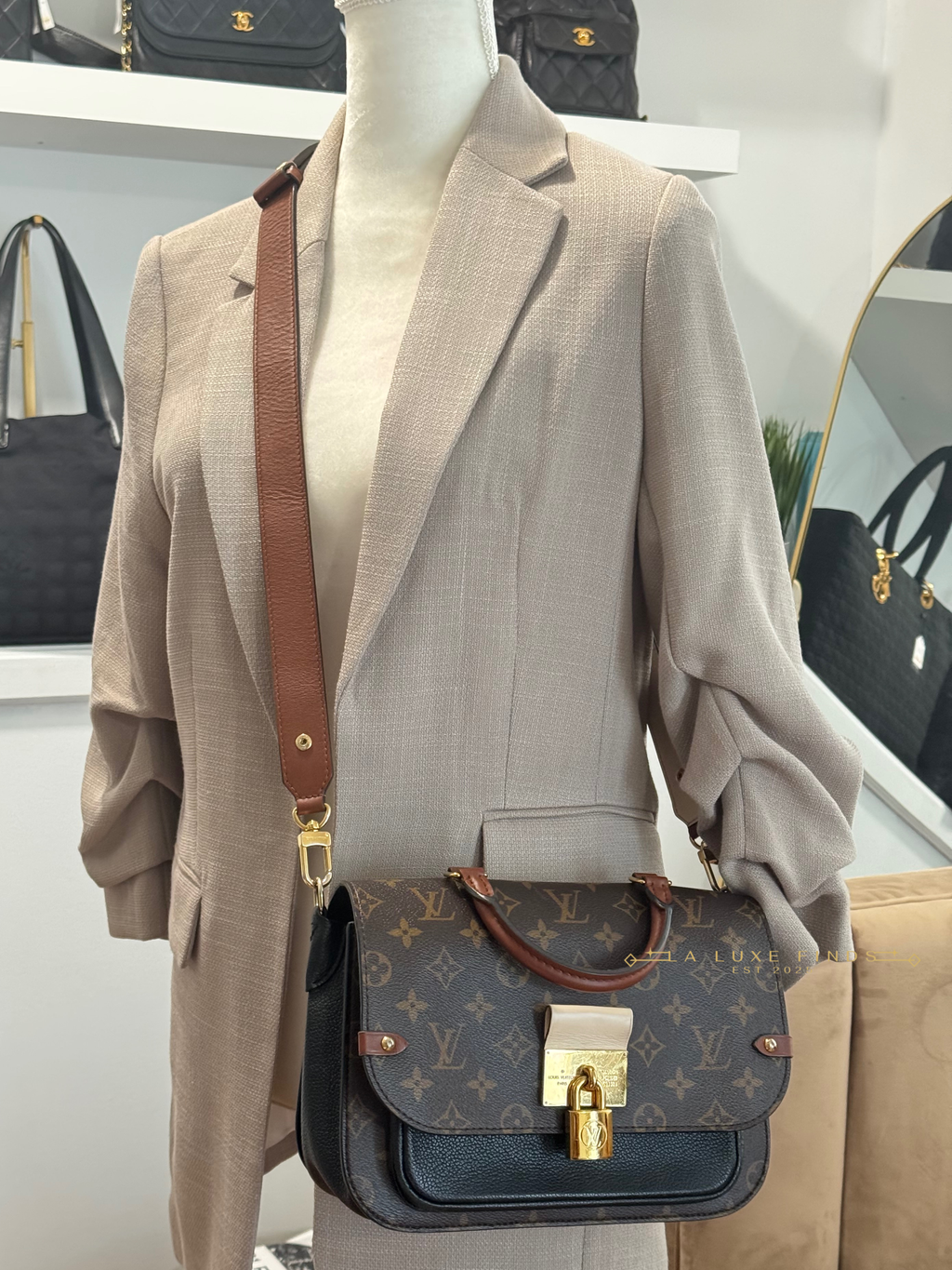 LOUIS VUITTON Monogram Vaugirard PM 2-Way Bag