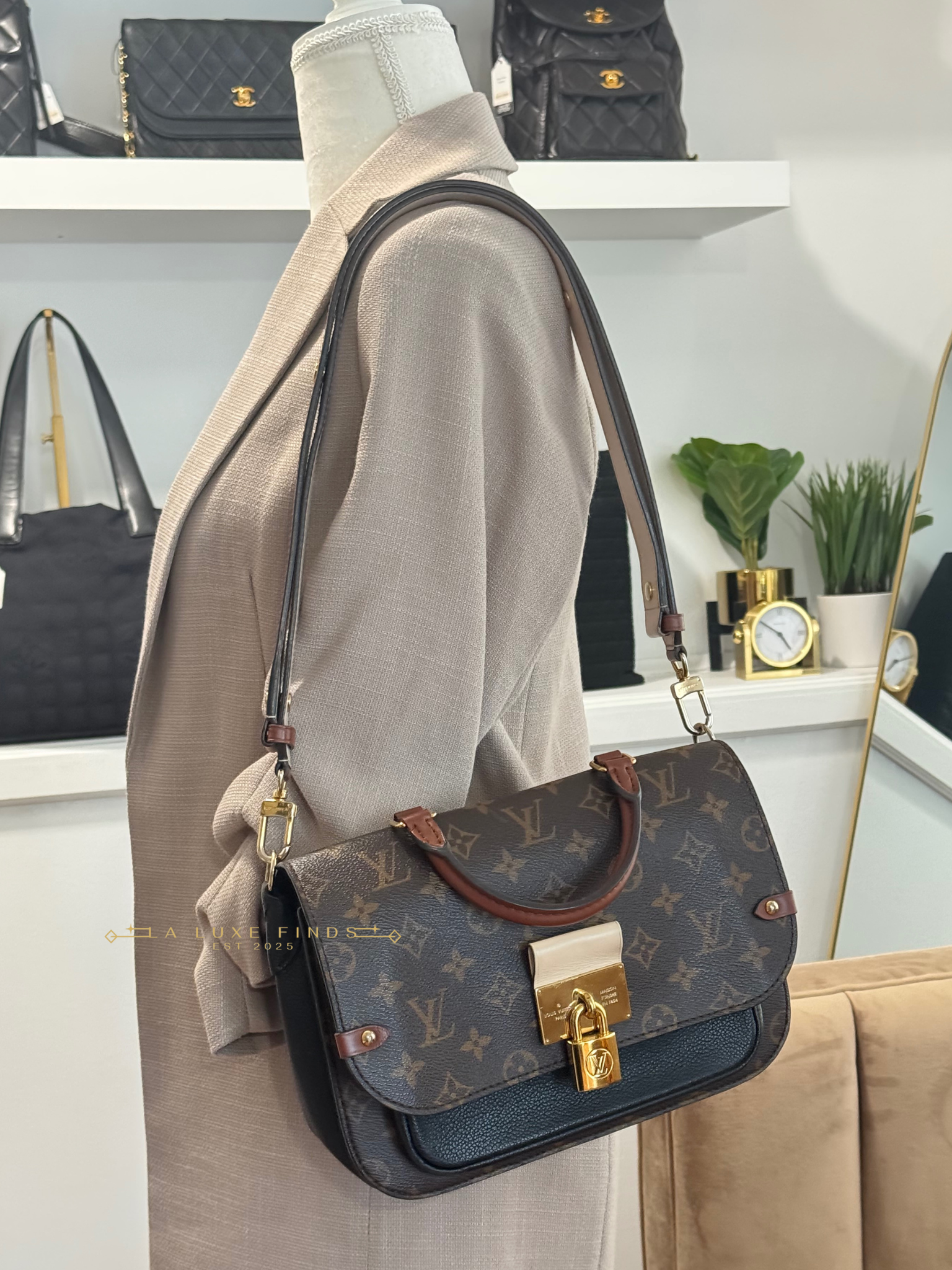 LOUIS VUITTON Monogram Vaugirard PM 2-Way Bag